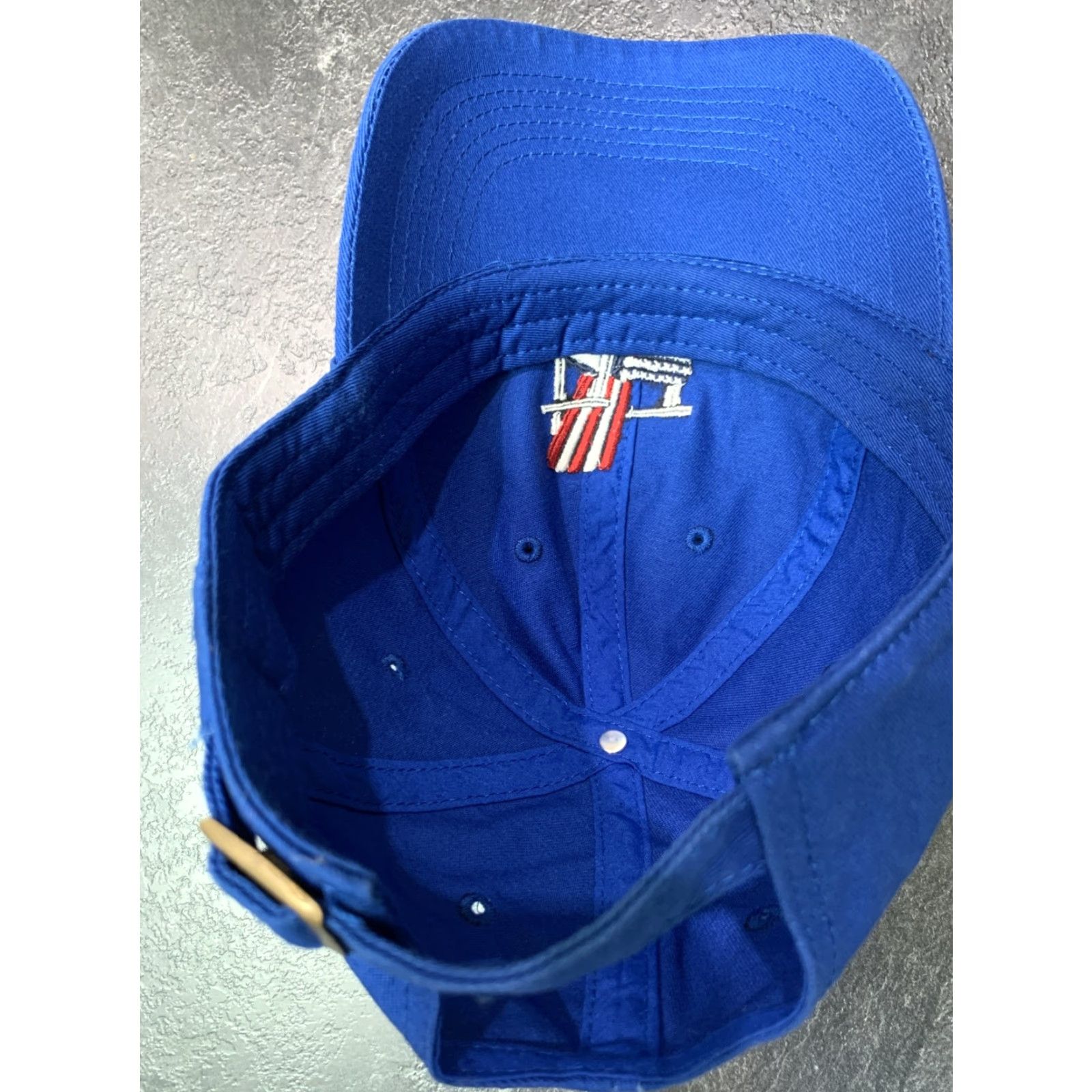 Life is Good VINTAGE Life is Good USA Patriotic Baseball Cap Unisex Adults OSFA Blue Cotton Canvas Adjustable Summer Fall Spring Size ONE SIZE - 6 Thumbnail