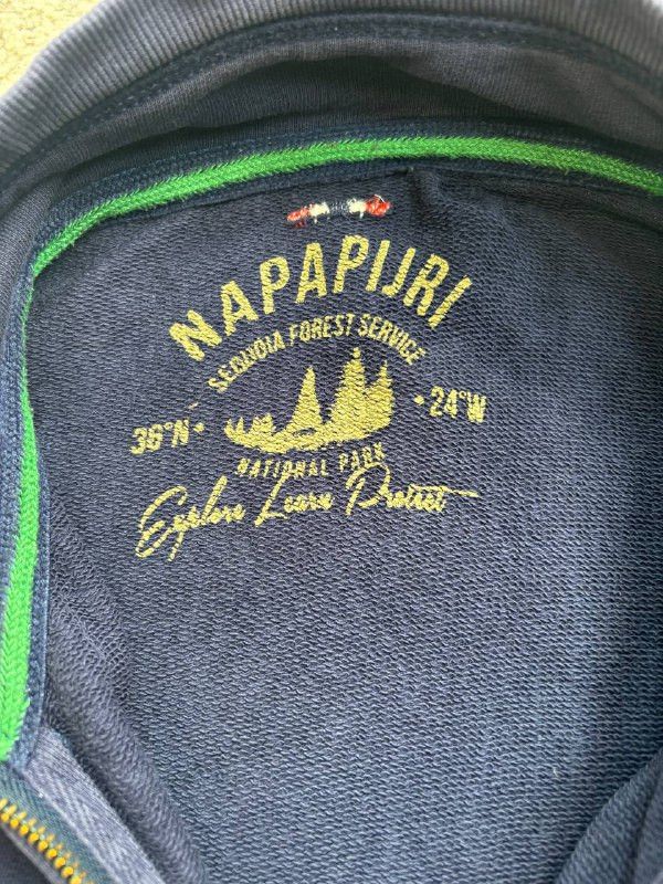 Napapijri Napapijri Sequoia Forest Service Full-Zip Sweatshirt Jacket Size US M / EU 48-50 / 2 - 12 Thumbnail