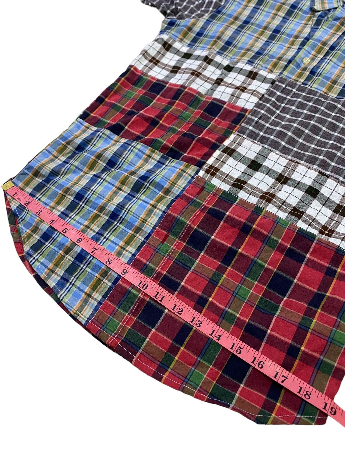 Polo Ralph Lauren 💥Vintage Simplicite Plus X Ralph Lauren Patchwork Shirt Size US L / EU 52-54 / 3 - 7 Thumbnail