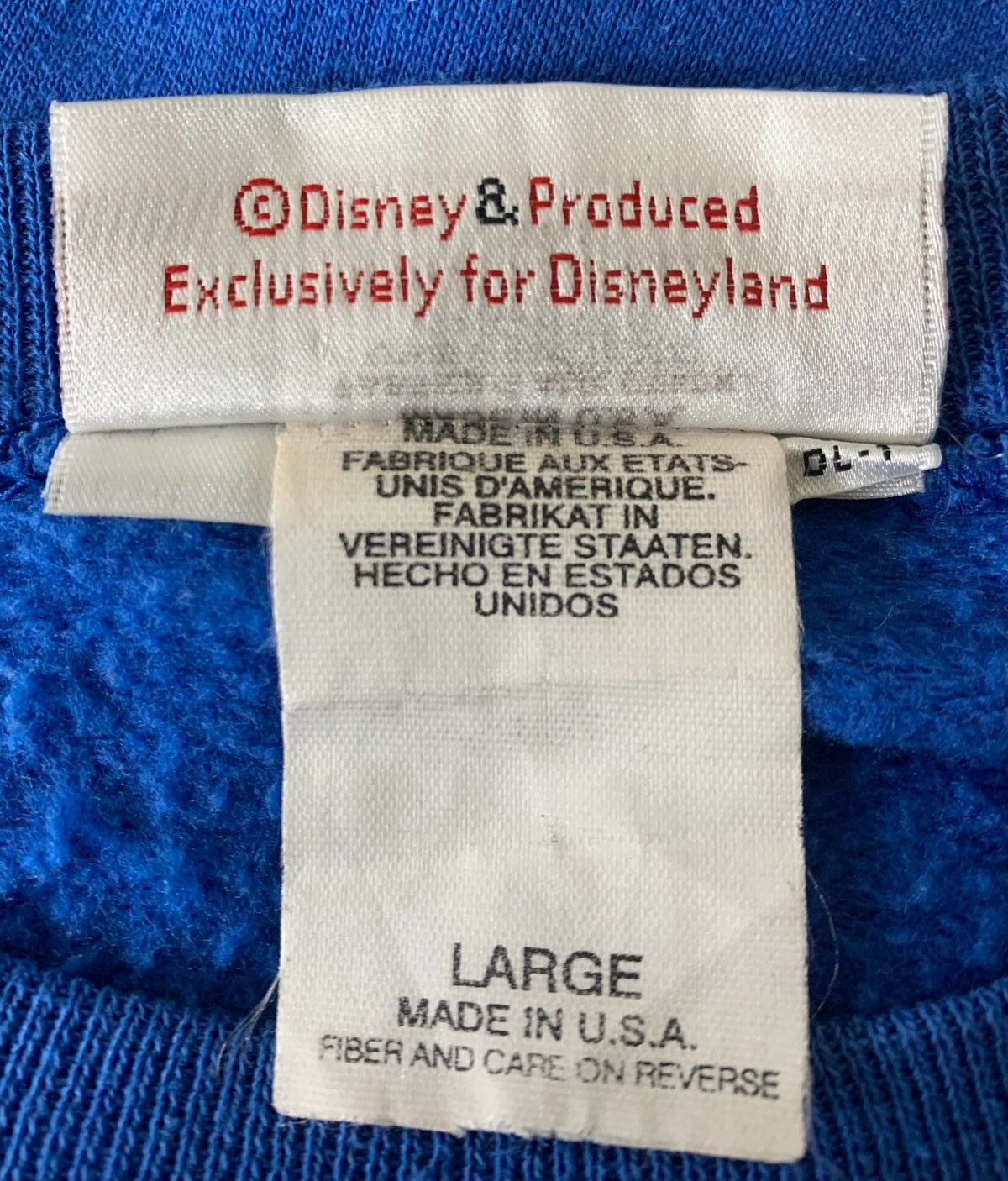 Disney Vintage Disneyland Made In Usa CartoonNetwork Sweatshirt Size US M / EU 48-50 / 2 - 9 Thumbnail