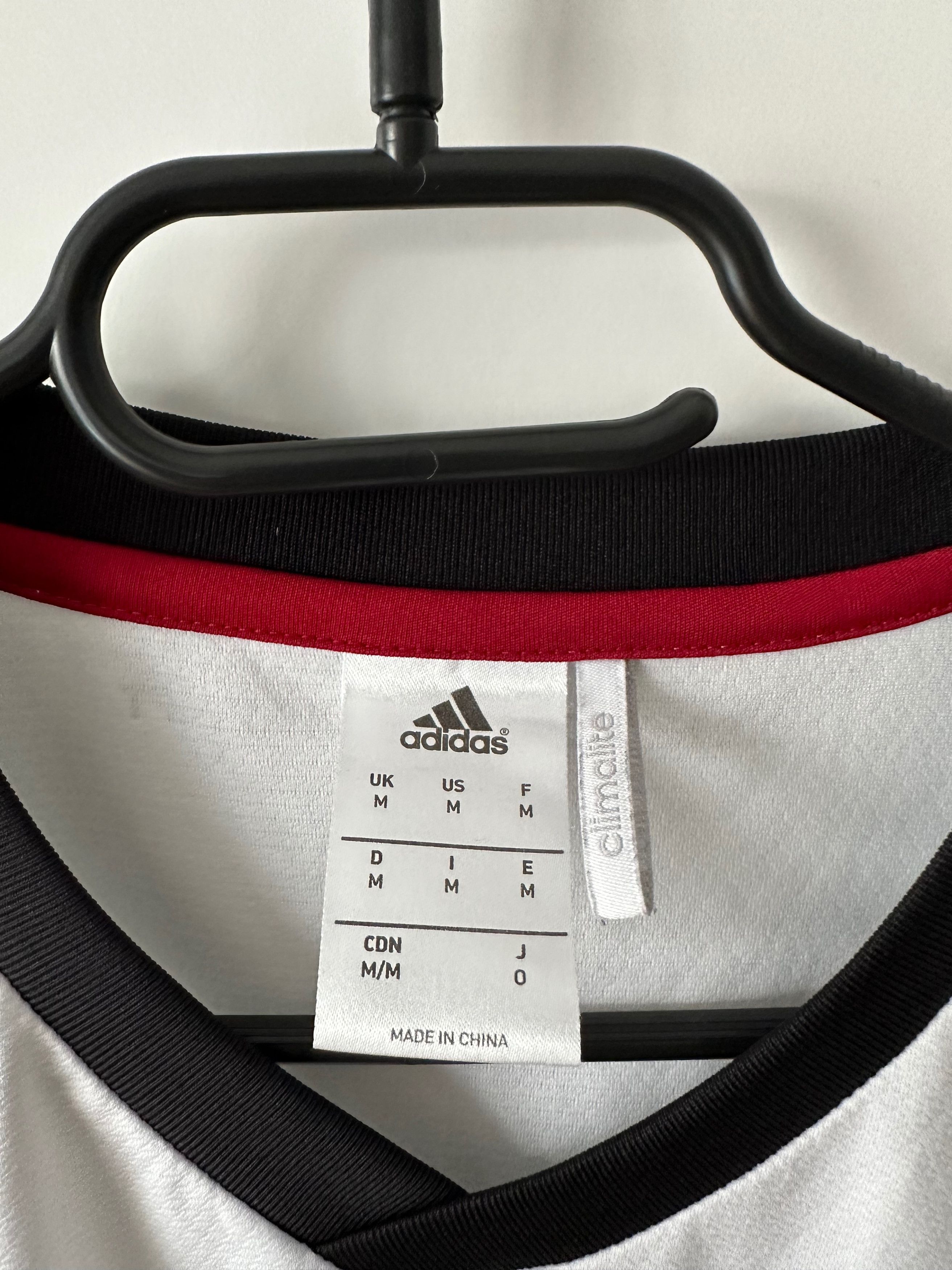 Adidas 2014 / 15 Germany Deutschland soccer training shirt jersey Size US M / EU 48-50 / 2 - 4 Thumbnail