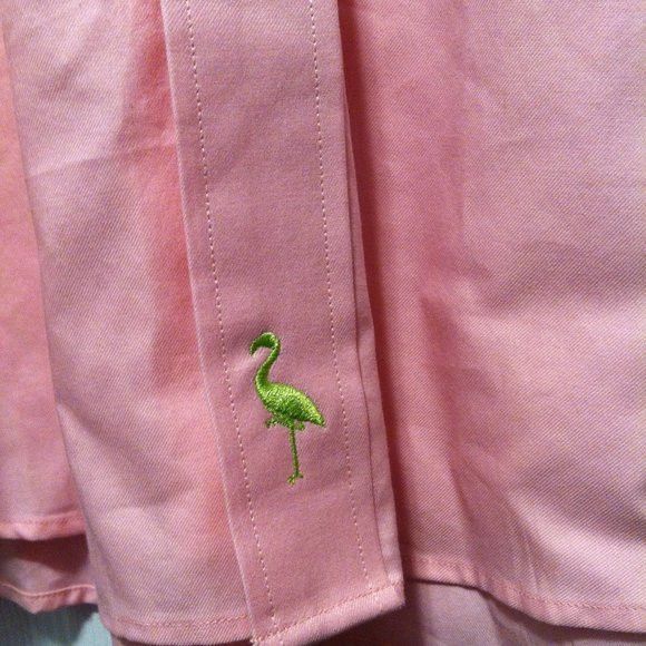 TAILORBYRD MEN'S NEW PINK 100%COTTON CASUAL SHIRT SIZE: L