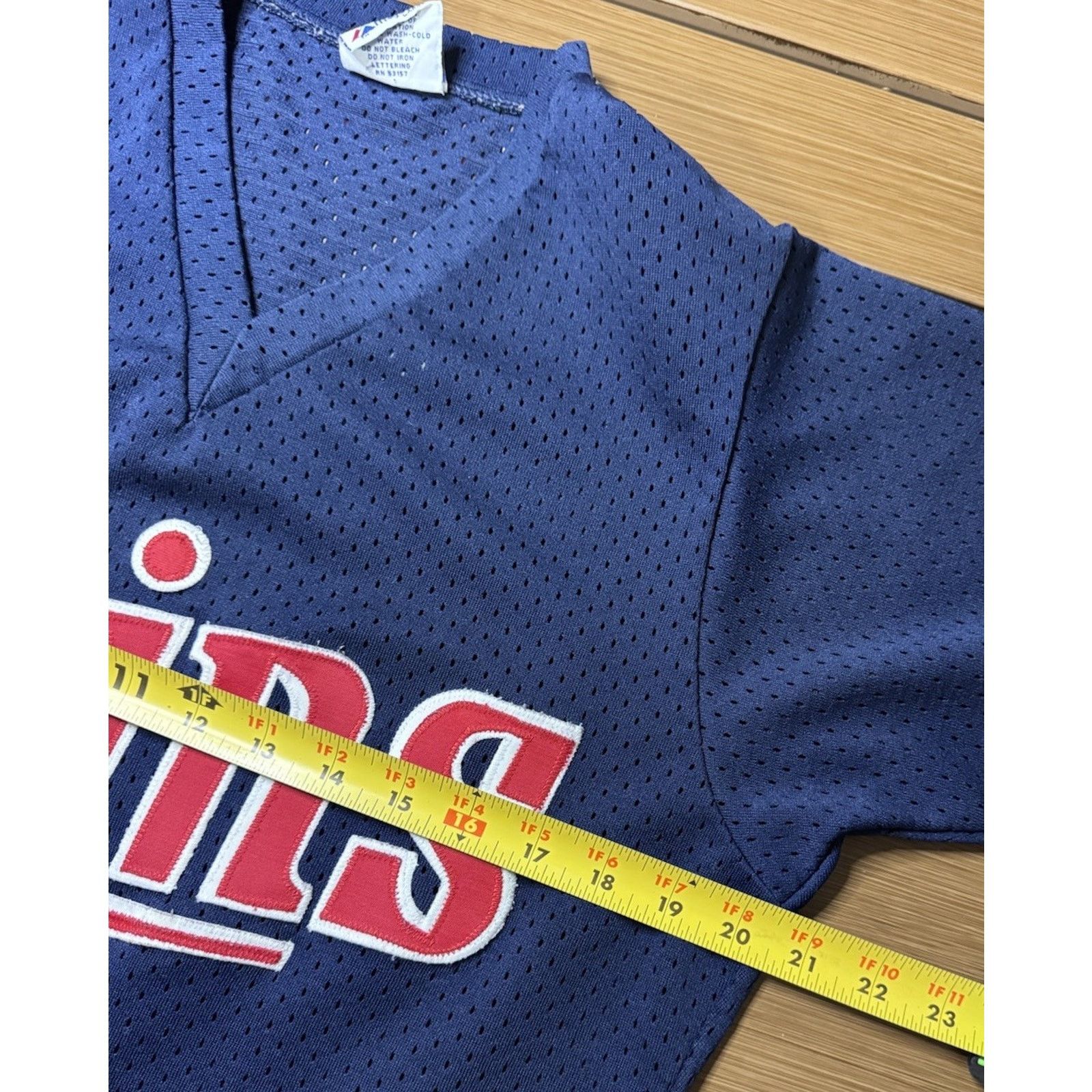 Majestic Minnesota Twins Vintage Majestic Mesh MLB Jersey Large L Size US L / EU 52-54 / 3 - 6 Thumbnail