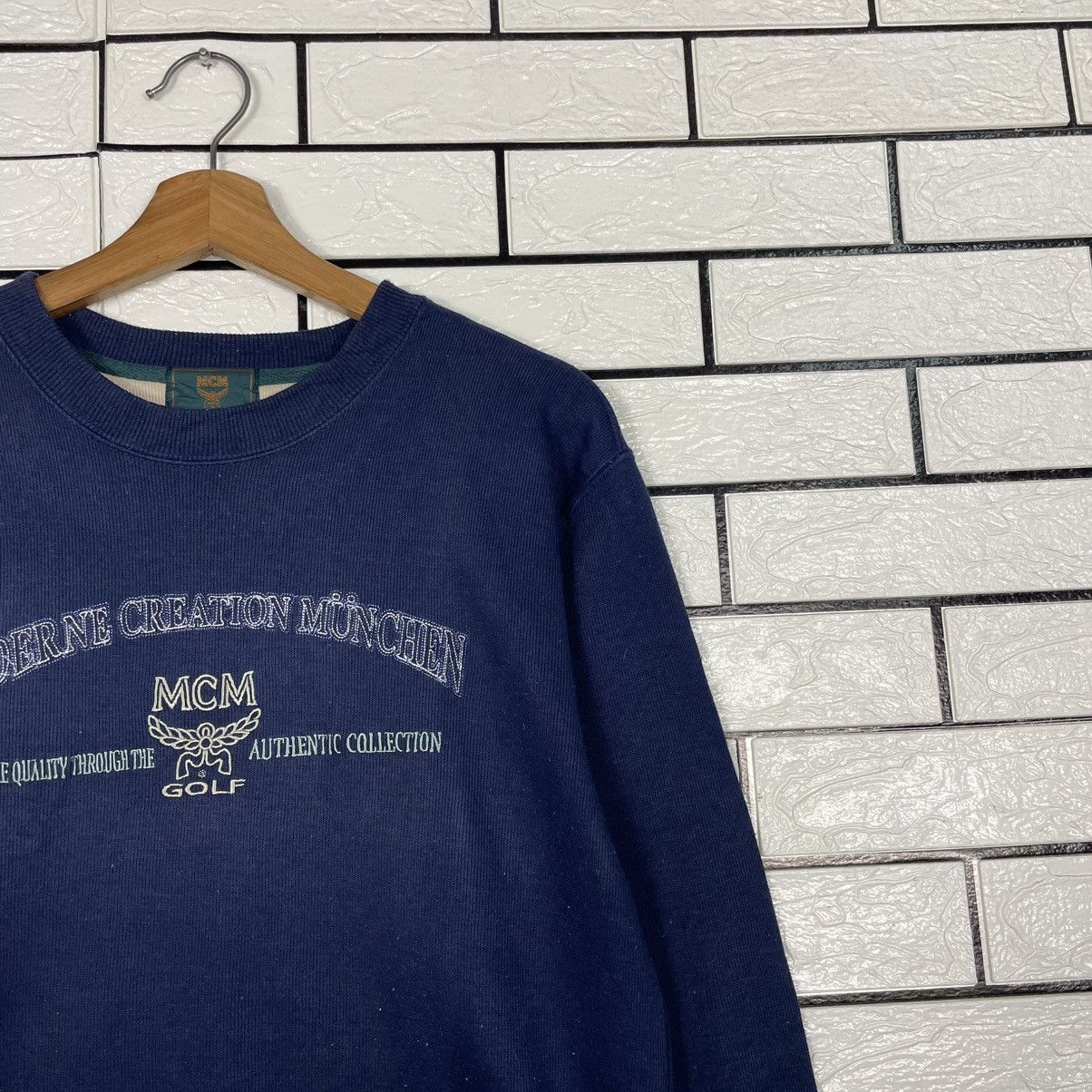 MCM MCM Golf Big Logo Sweatshirt Size US M / EU 48-50 / 2 - 5 Thumbnail