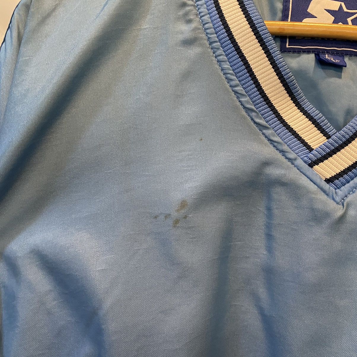 Starter × Vintage Vintage North Carolina Tarheels Starter Windbreaker Distress Size US L / EU 52-54 / 3 - 6 Thumbnail