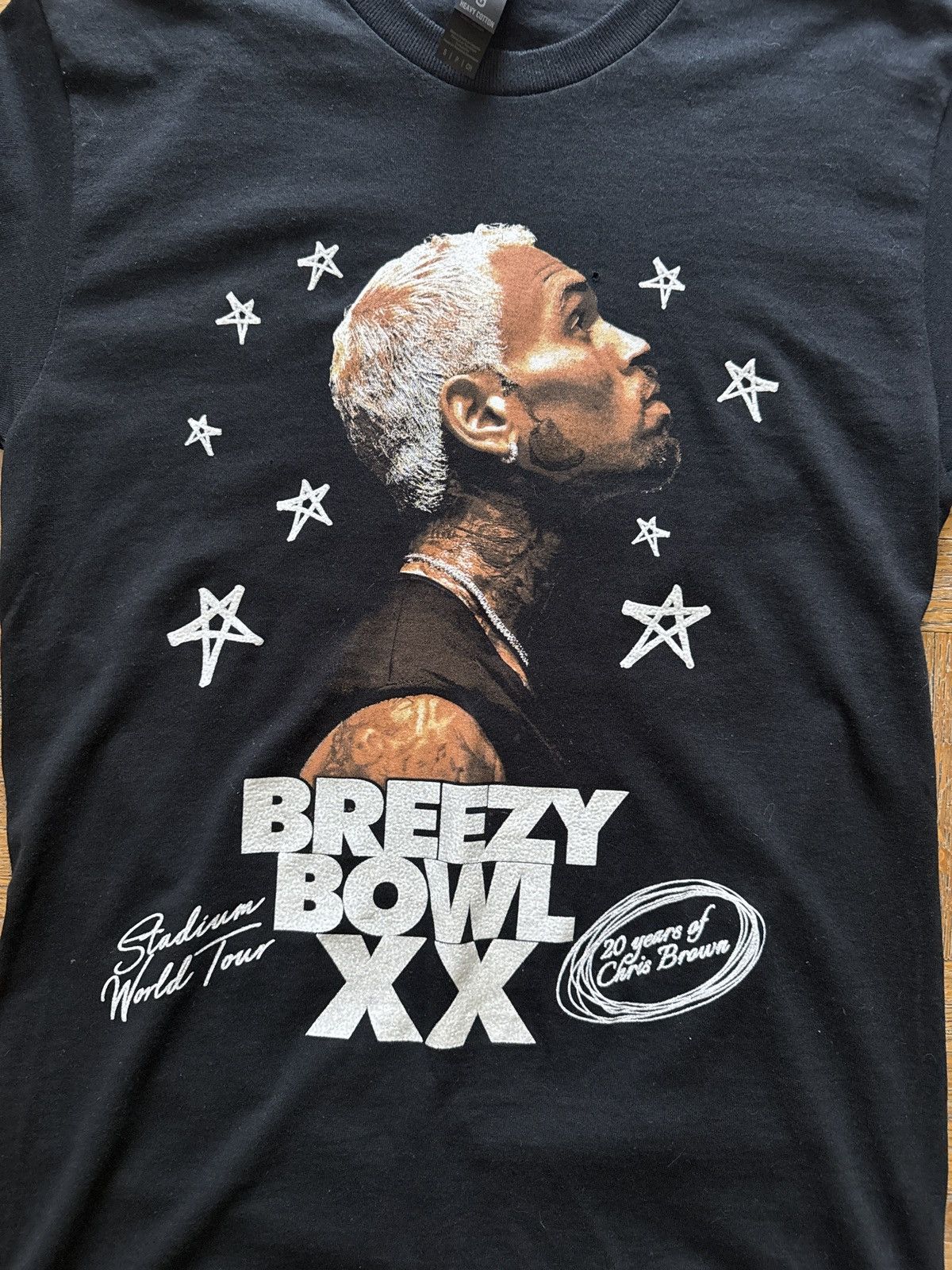 Other Chris brown breezy bowl tour tee Size US S / EU 44-46 / 1 - 2 Thumbnail