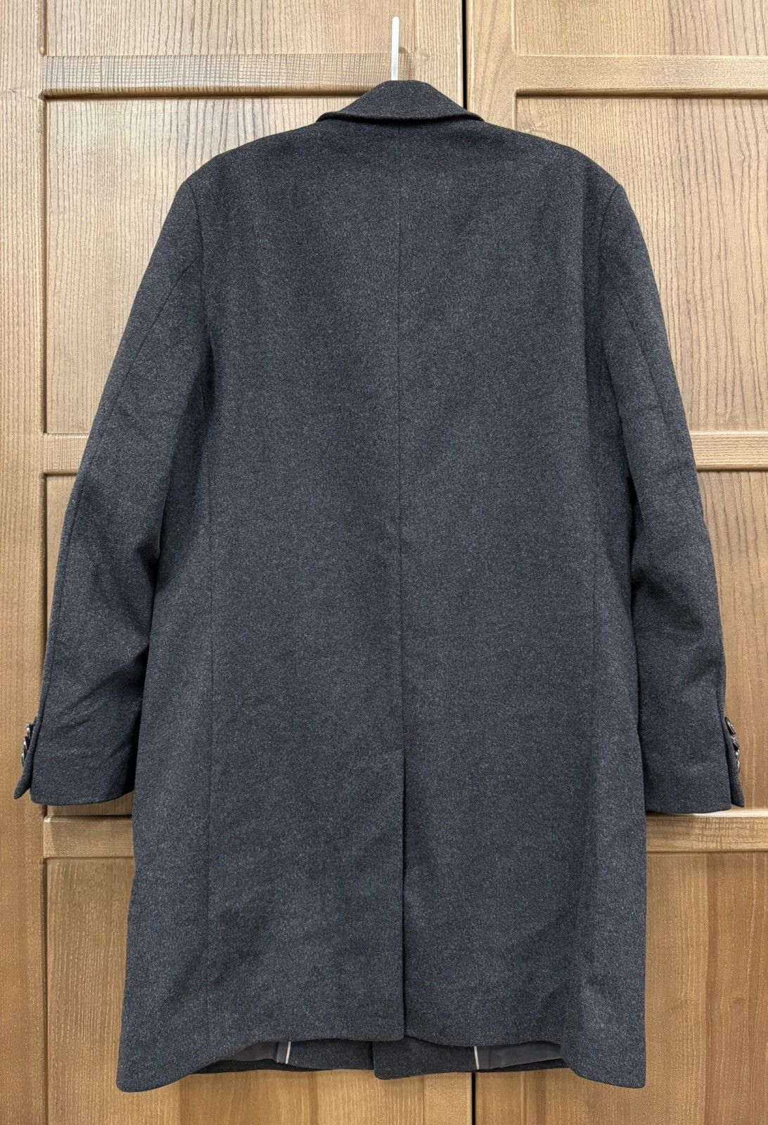 Hugo Boss Vintage Hugo Boss Wool Gray Coat Mens Size M Size US M / EU 48-50 / 2 - 14 Thumbnail