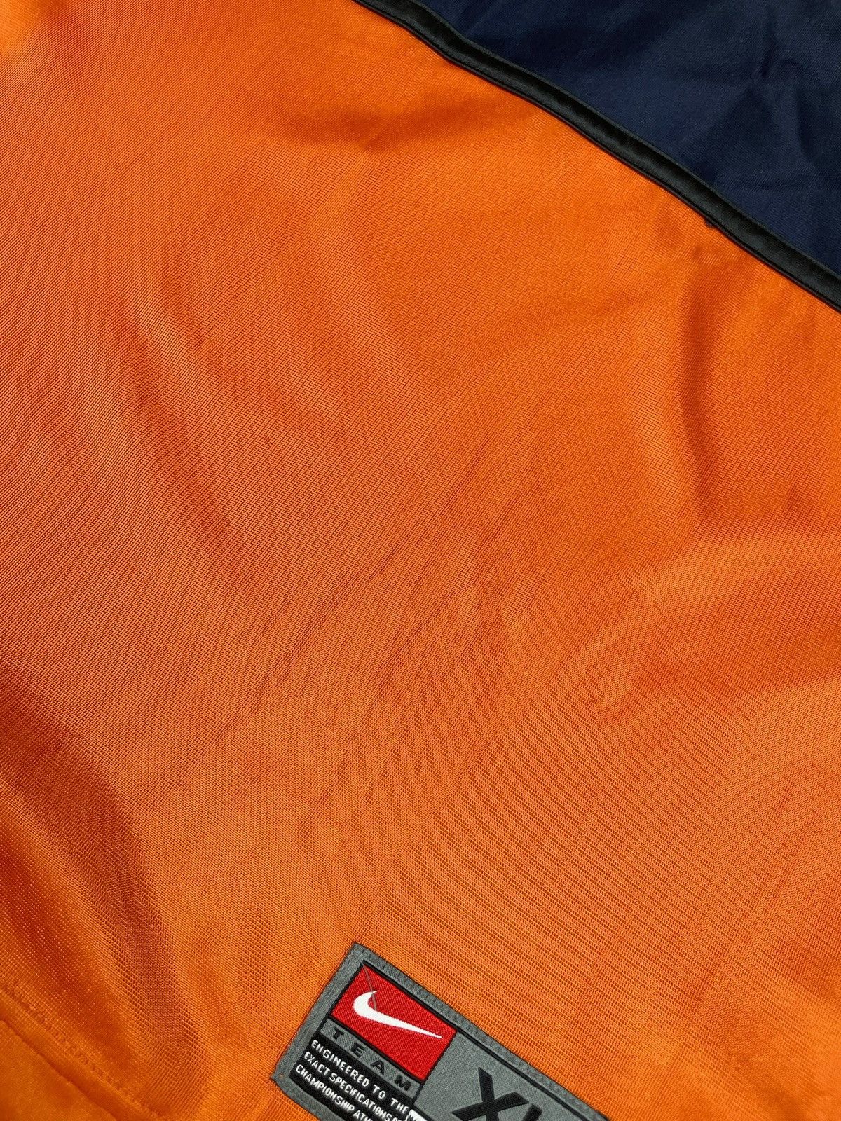 Nike Vintage nike jersey polo orange rare size XL Size US XL / EU 56 / 4 - 4 Thumbnail