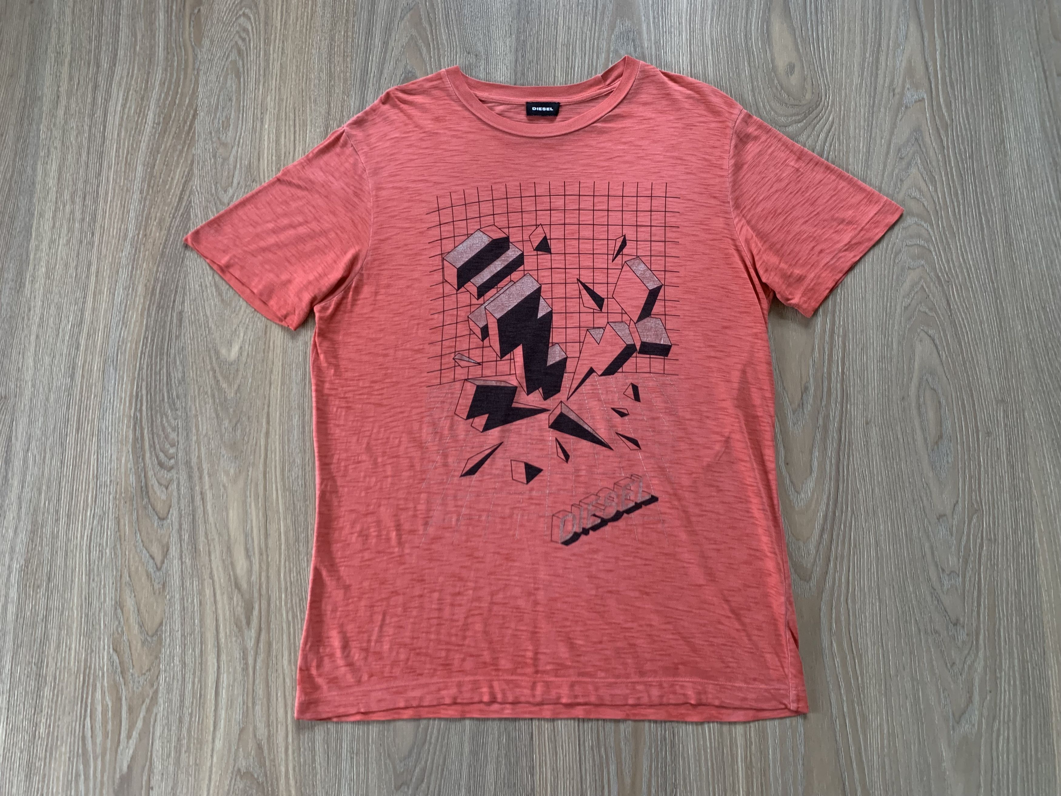 Diesel Diesel Coral Printed T-Shirt Size US M / EU 48-50 / 2 - 2 Thumbnail