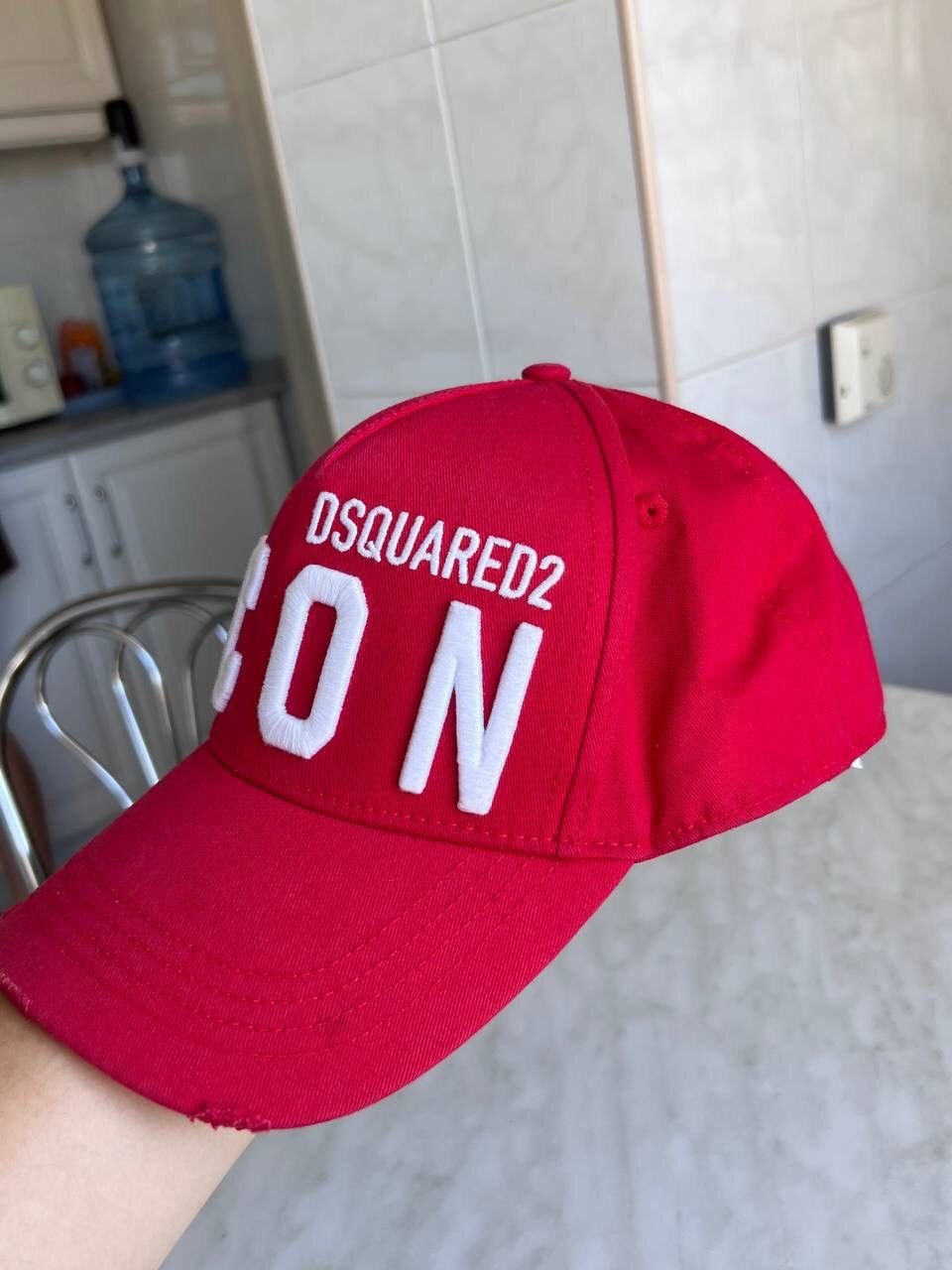 Dsquared2 Vintage Dsquared2 ICON 2000s hat cap red white 3D logo Y2K Size ONE SIZE - 13 Thumbnail