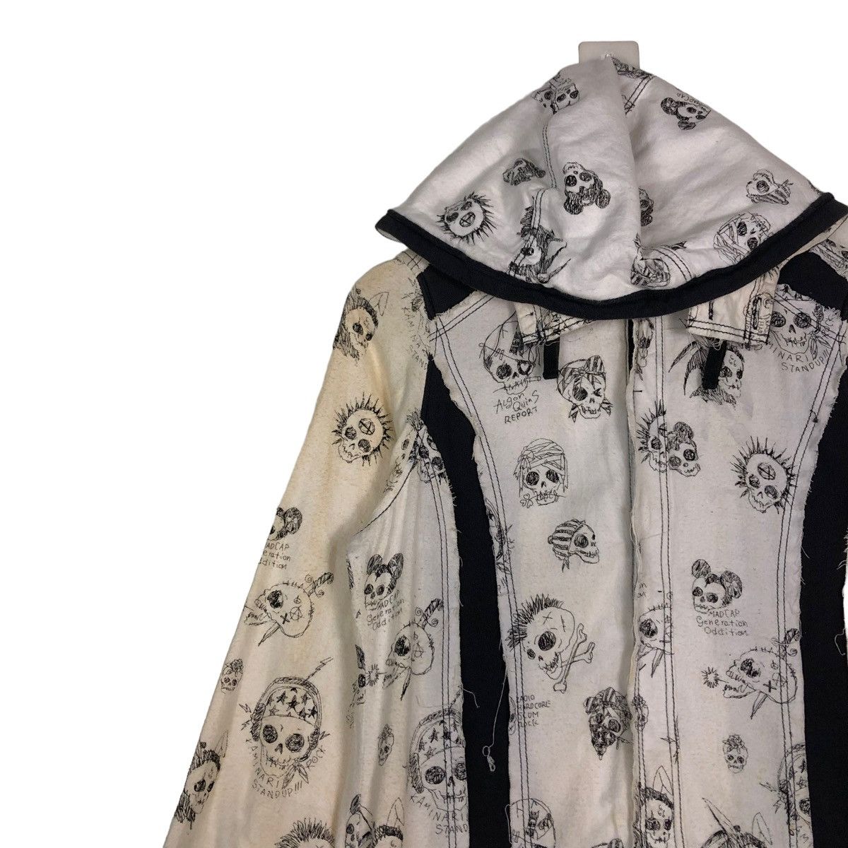 Japanese Brand 🔥PUNK DESIGN BONDAGE JACKET SKELETON ALGONQUINS JAPAN MADE Size M / US 6-8 / IT 42-44 - 5 Thumbnail