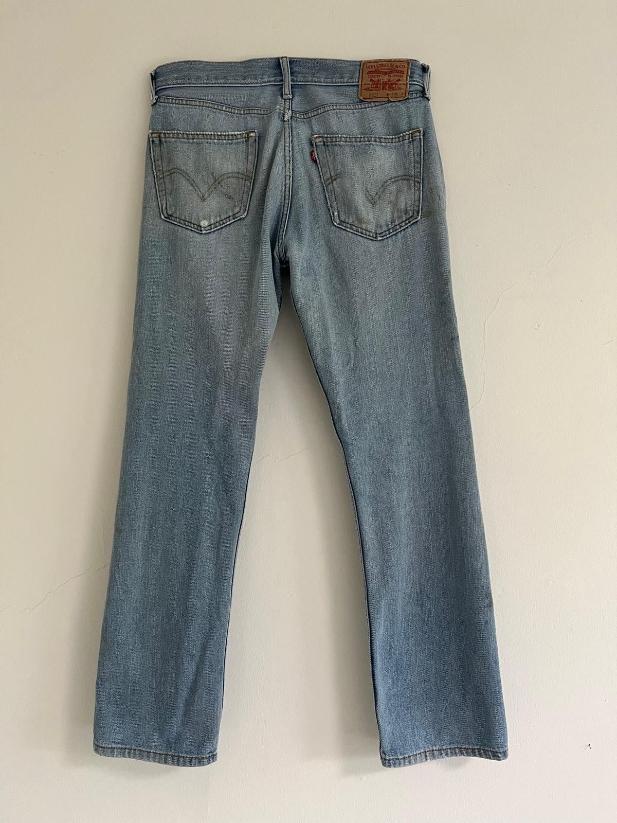 Levi's Distressed Levis 505 Size US 33 - 2 Thumbnail