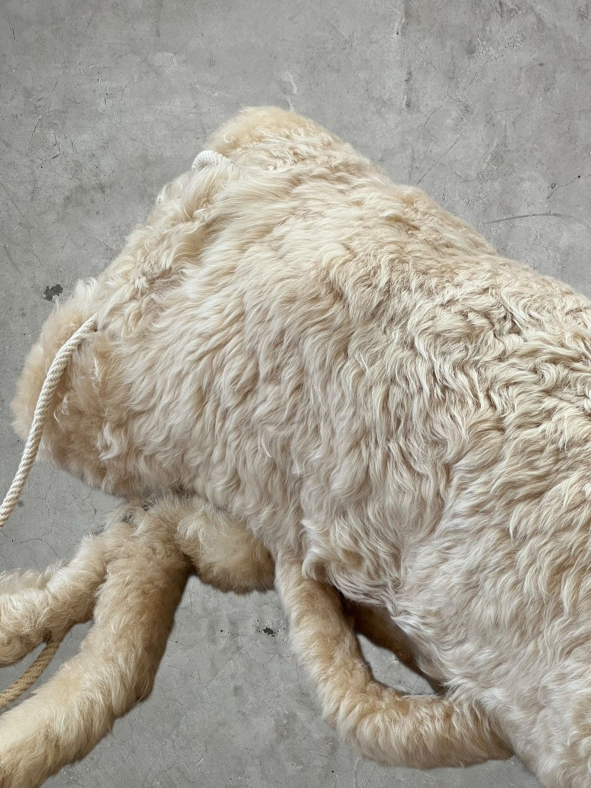 ERL RARE ERL Sherling Fur Oversized Bag Size ONE SIZE - 8 Thumbnail