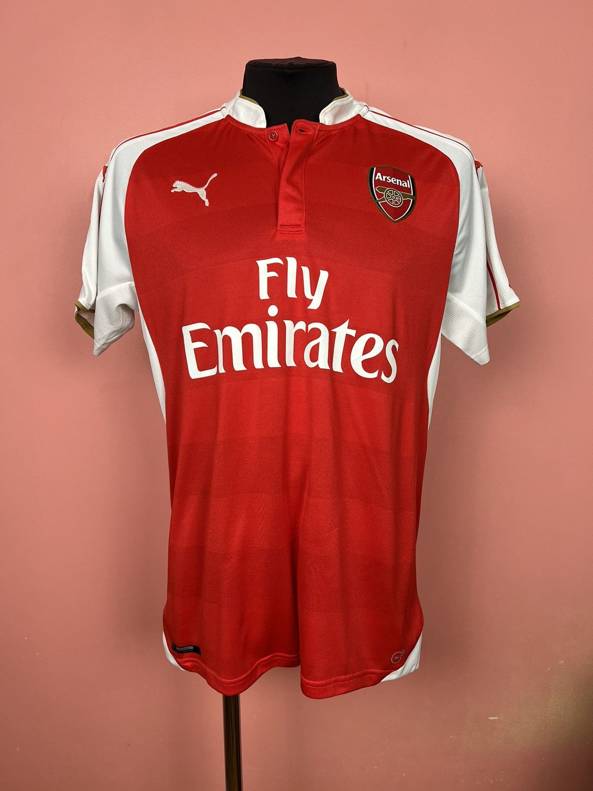 Puma Puma Arsenal soccer jersey football tee 2016 2017 Size US L / EU 52-54 / 3 - 1 Thumbnail