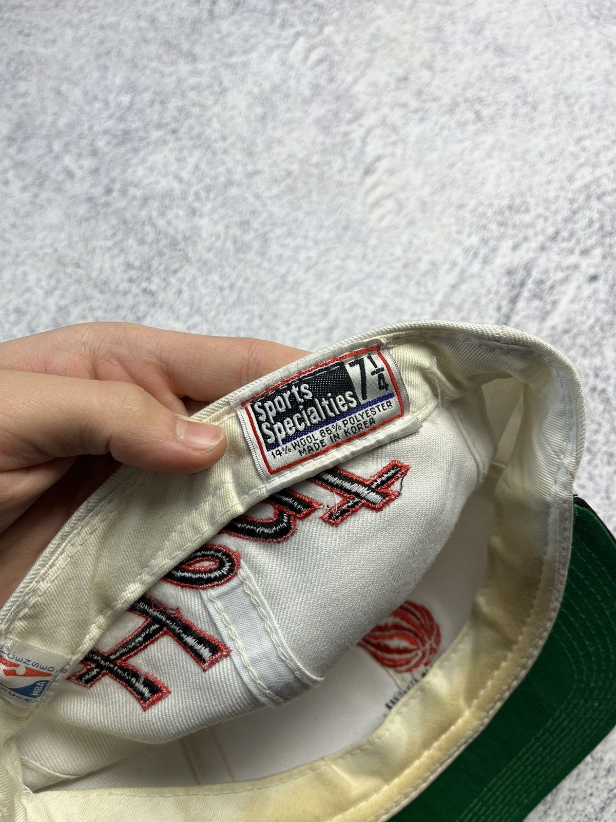 NBA Vintage Miami Heat Cap NBA Streetwear Rare Casual Fan Logo Size ONE SIZE - 14 Thumbnail