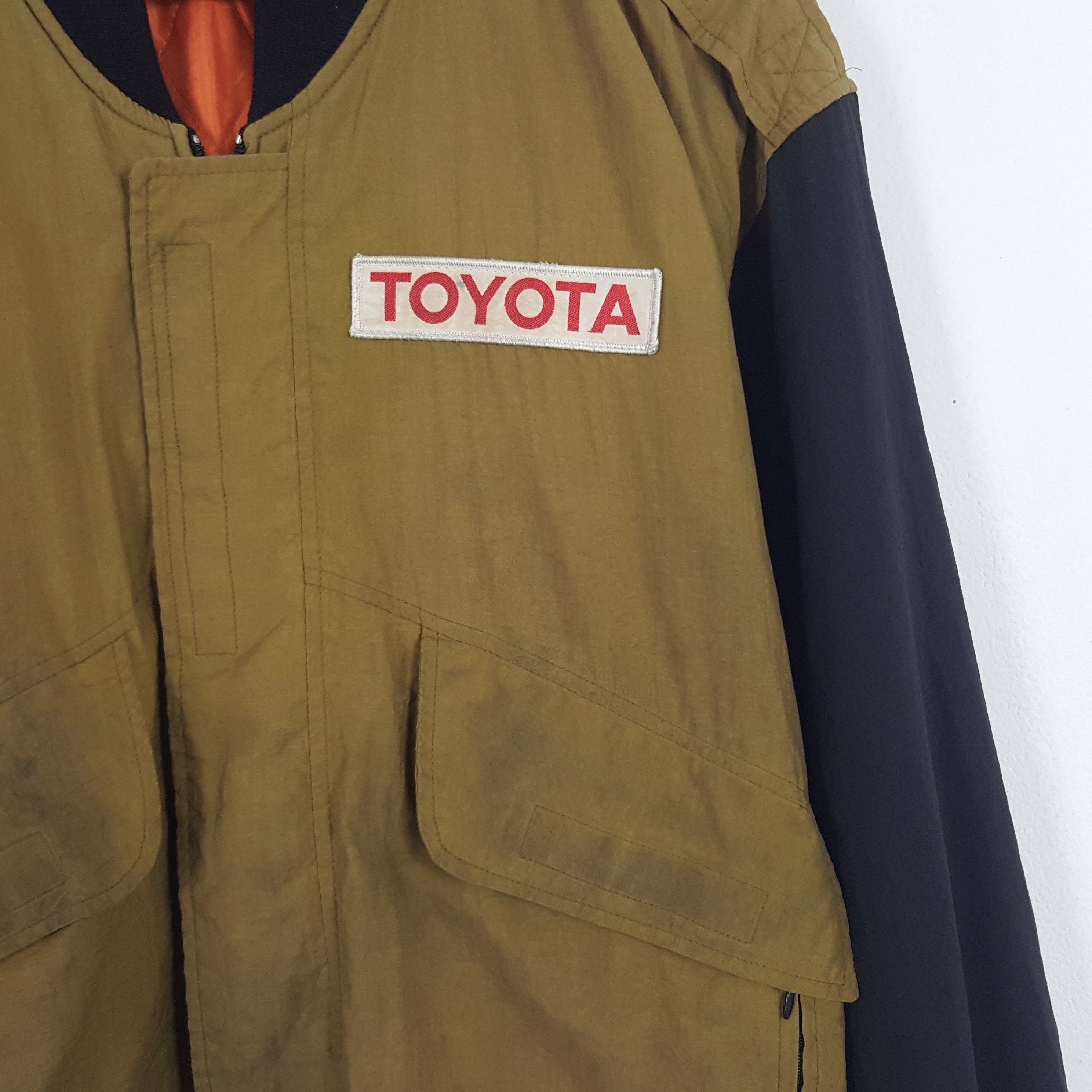 Vintage Vintage Toyota Tecno Racing Bomber Jacket Size US M / EU 48-50 / 2 - 4 Thumbnail