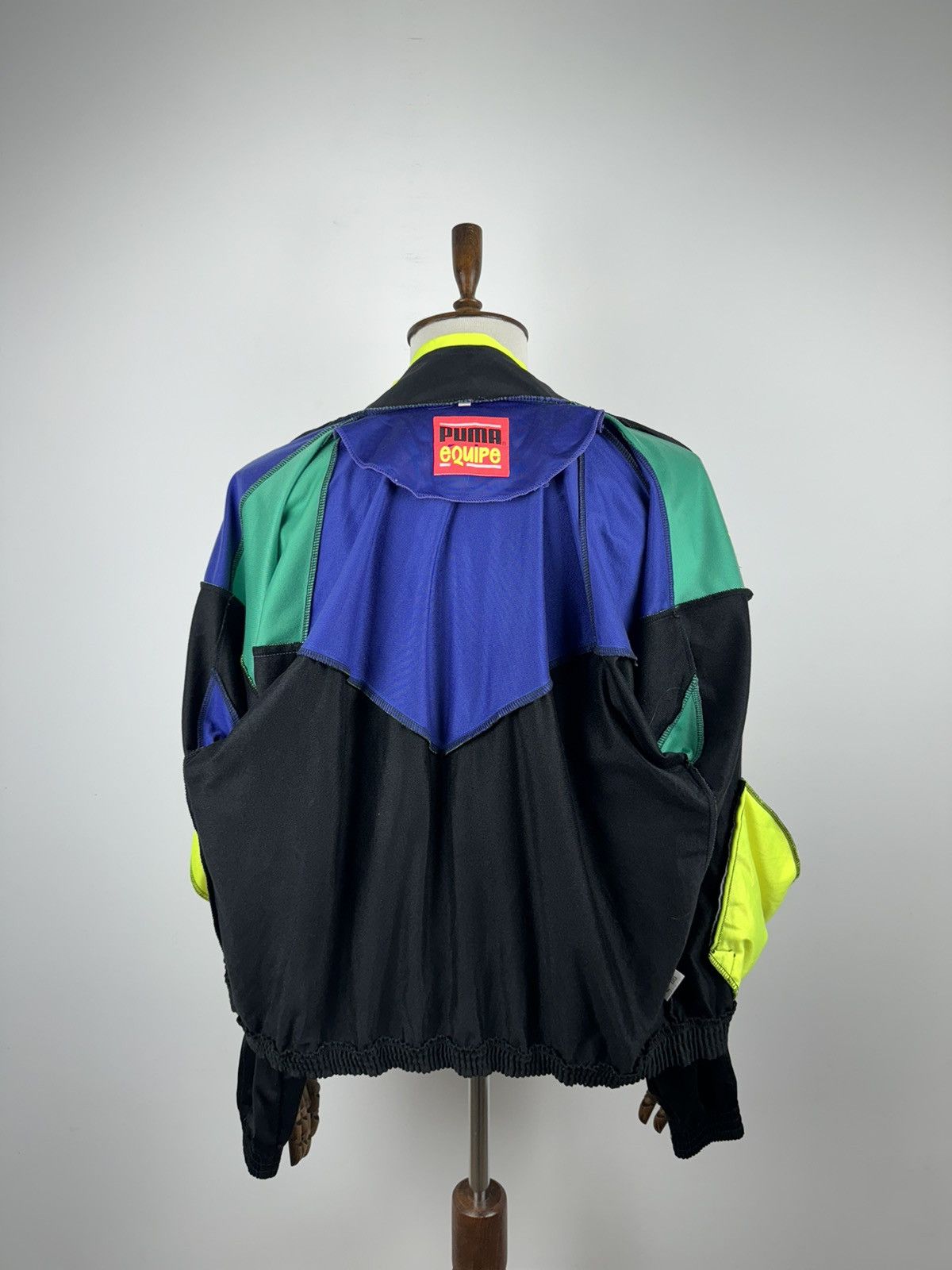 Vintage Men’s Vintage 90’ Puma Equipe Retro Track Jacket size 40/M Size US M / EU 48-50 / 2 - 5 Thumbnail