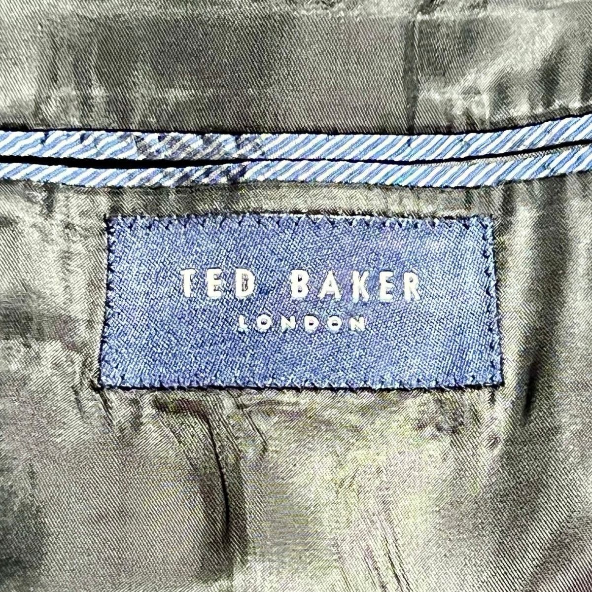 Ted Baker Ted Baker London Mens Blazer Black Coat Suit Jacket Size 39R Size US M / EU 48-50 / 2 - 4 Thumbnail