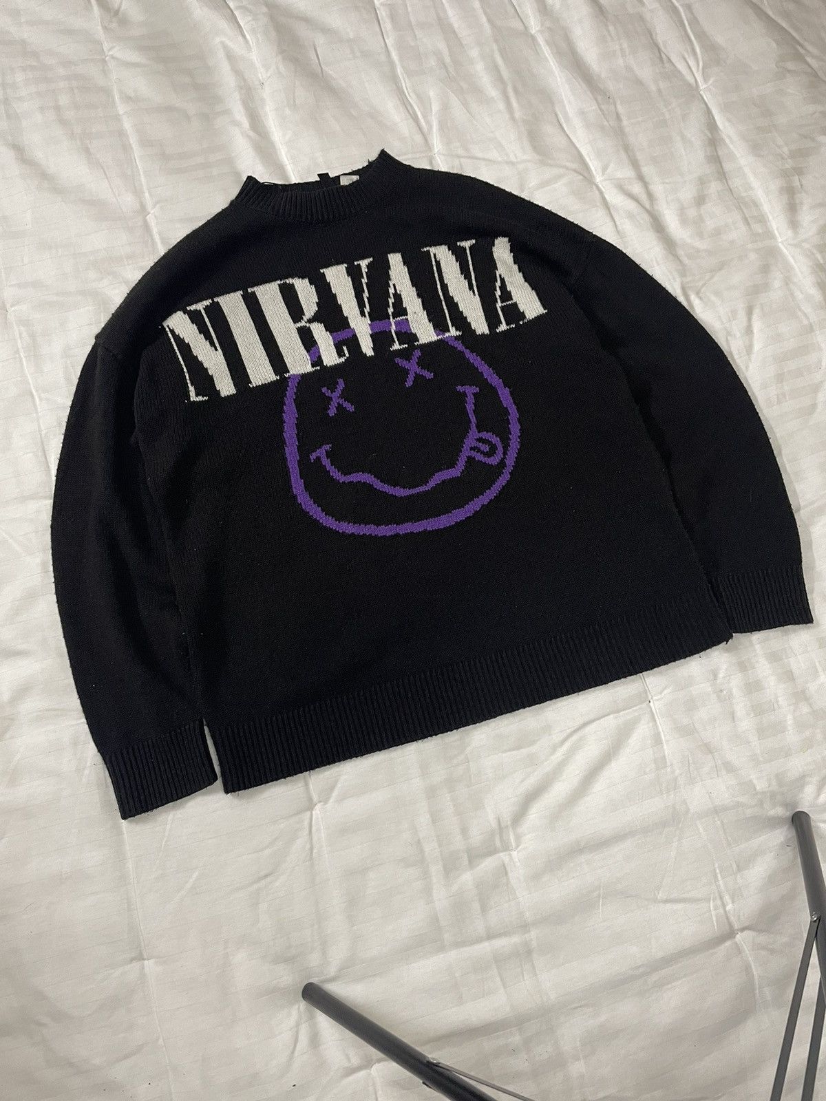 Band Tees Vintage Nirvana Rare Sweater Size US L / EU 52-54 / 3 - 2 Thumbnail