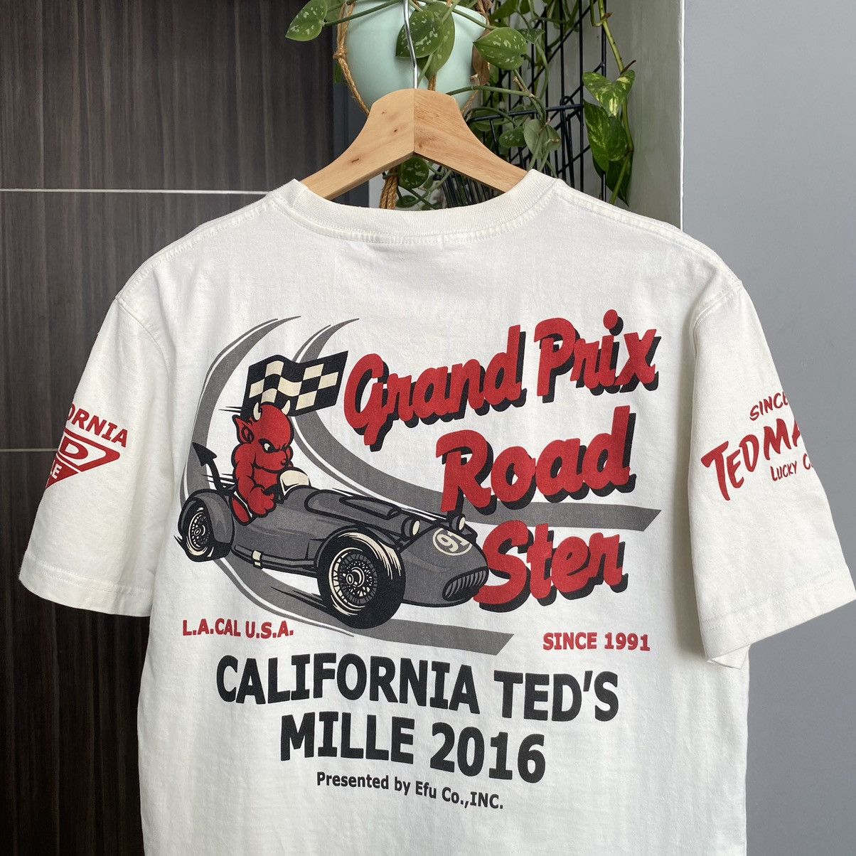 Tedman Tedman Grand Prix California Ted’s Mille ERD GRUNGE TEE Size US M / EU 48-50 / 2 - 2 Thumbnail