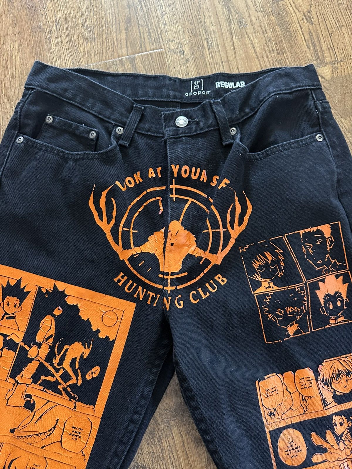 Vintage LOOK AT YOURSELF HUNTER X HUNTER Size US 32 / EU 48 - 5 Thumbnail