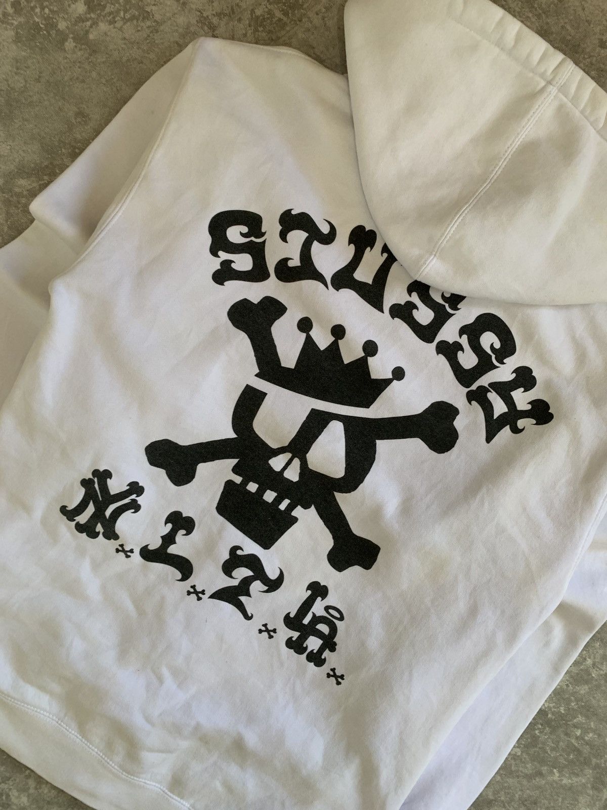 Stussy STUSSY NY.L.T.LA WHITE ZIP HOODIE Size US L / EU 52-54 / 3 - 2 Thumbnail