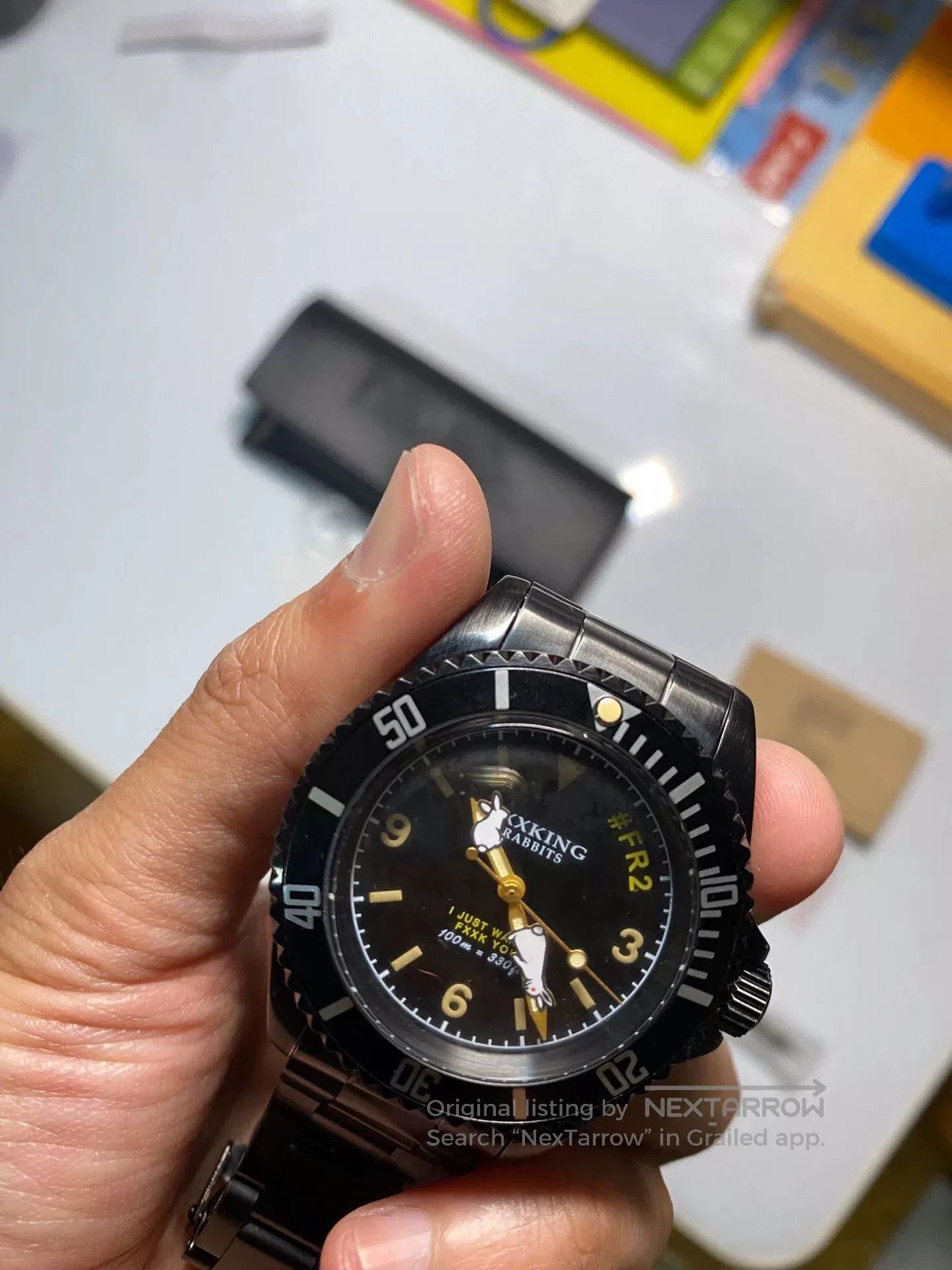 Bape bapex tribute watch black with nylon strap. Size ONE SIZE - 8 Thumbnail