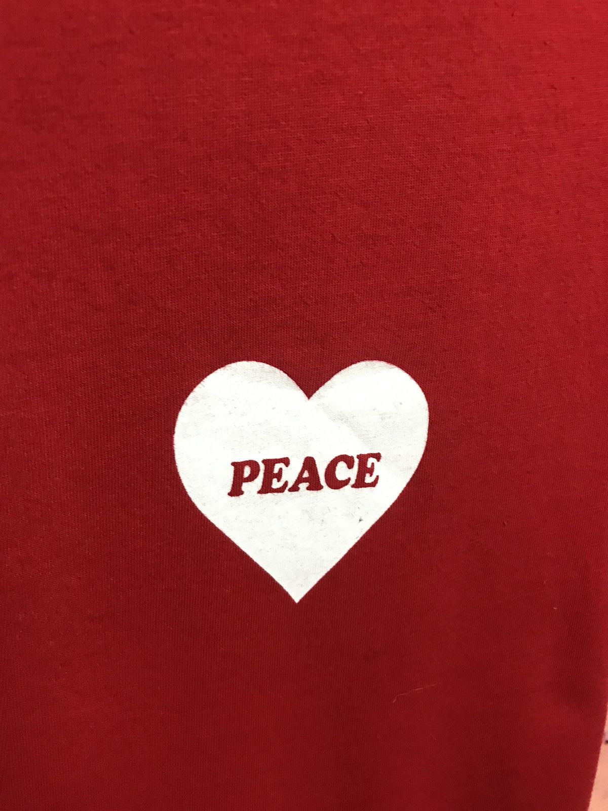 Sandro Sandro peace luxury streetwear tee Size US M / EU 48-50 / 2 - 3 Thumbnail