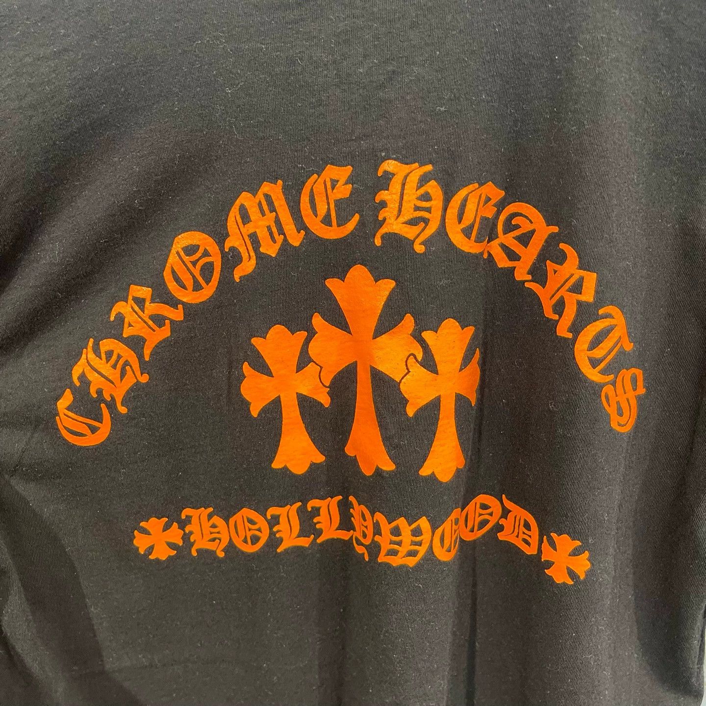 Chrome Hearts Chrome Hearts Hollywood Excl Orange Cross SS M Size M / US 6-8 / IT 42-44 - 6 Thumbnail