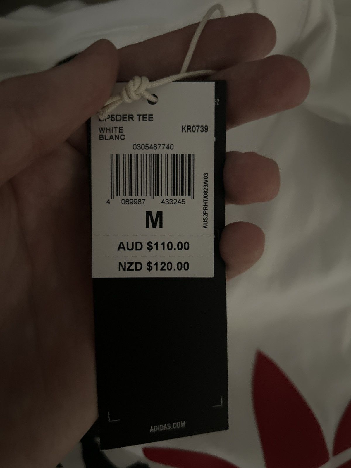 Sp5der Sp5der x Adidas white t-shirt Size US M / EU 48-50 / 2 - 6 Thumbnail