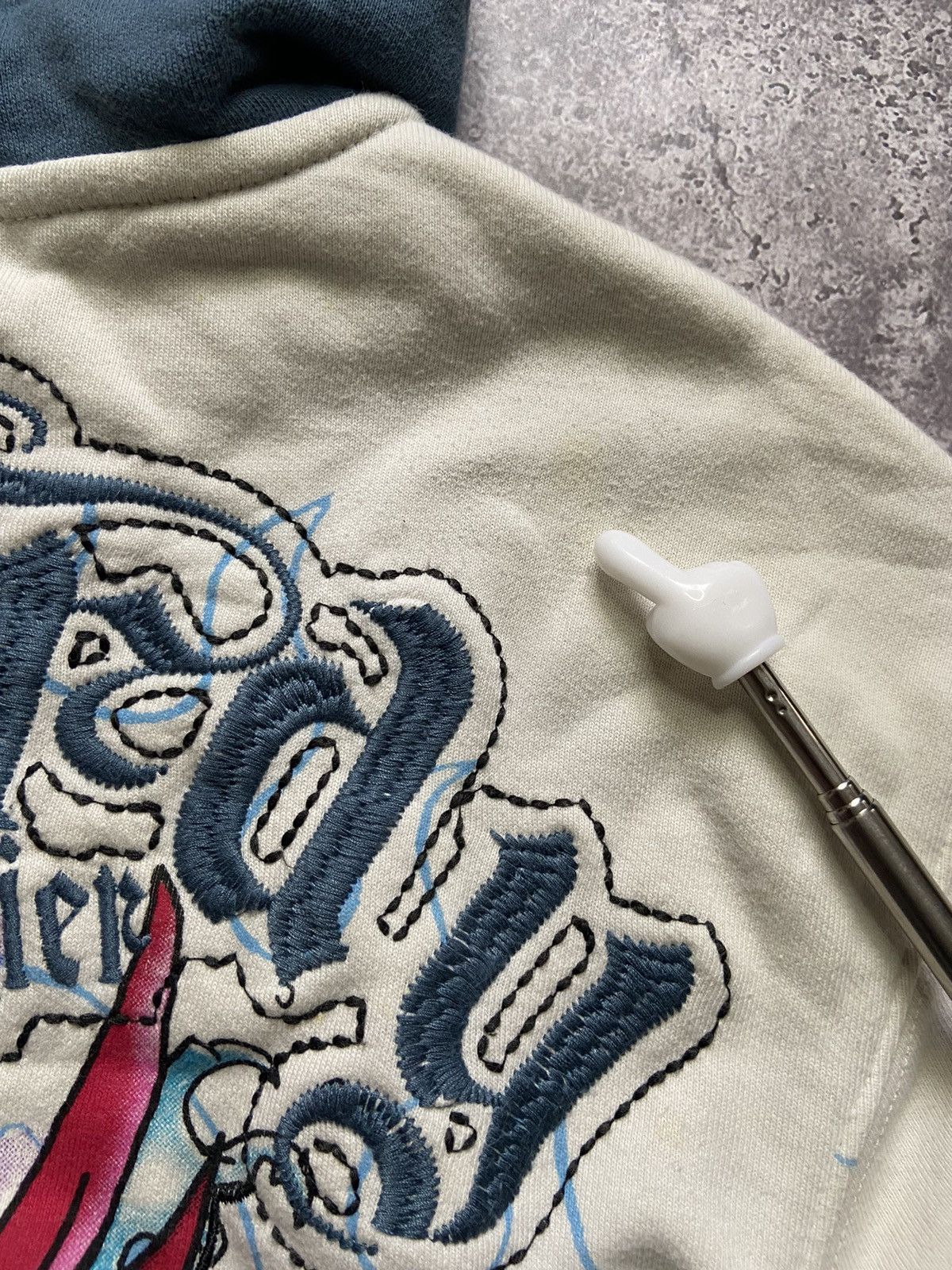 Christian Audigier Christian Audigier x Ed Hardy Zip-Up Hoodie x Vintage Size US S / EU 44-46 / 1 - 8 Thumbnail