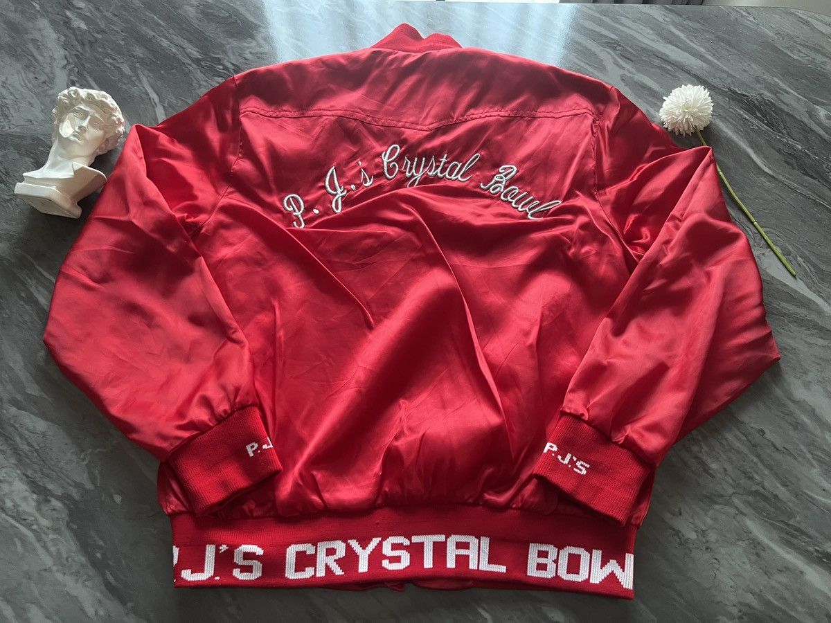 Vintage Vintage Western : Varsity Jacket Country PJS Crystal Bowl Size US L / EU 52-54 / 3 - 2 Thumbnail