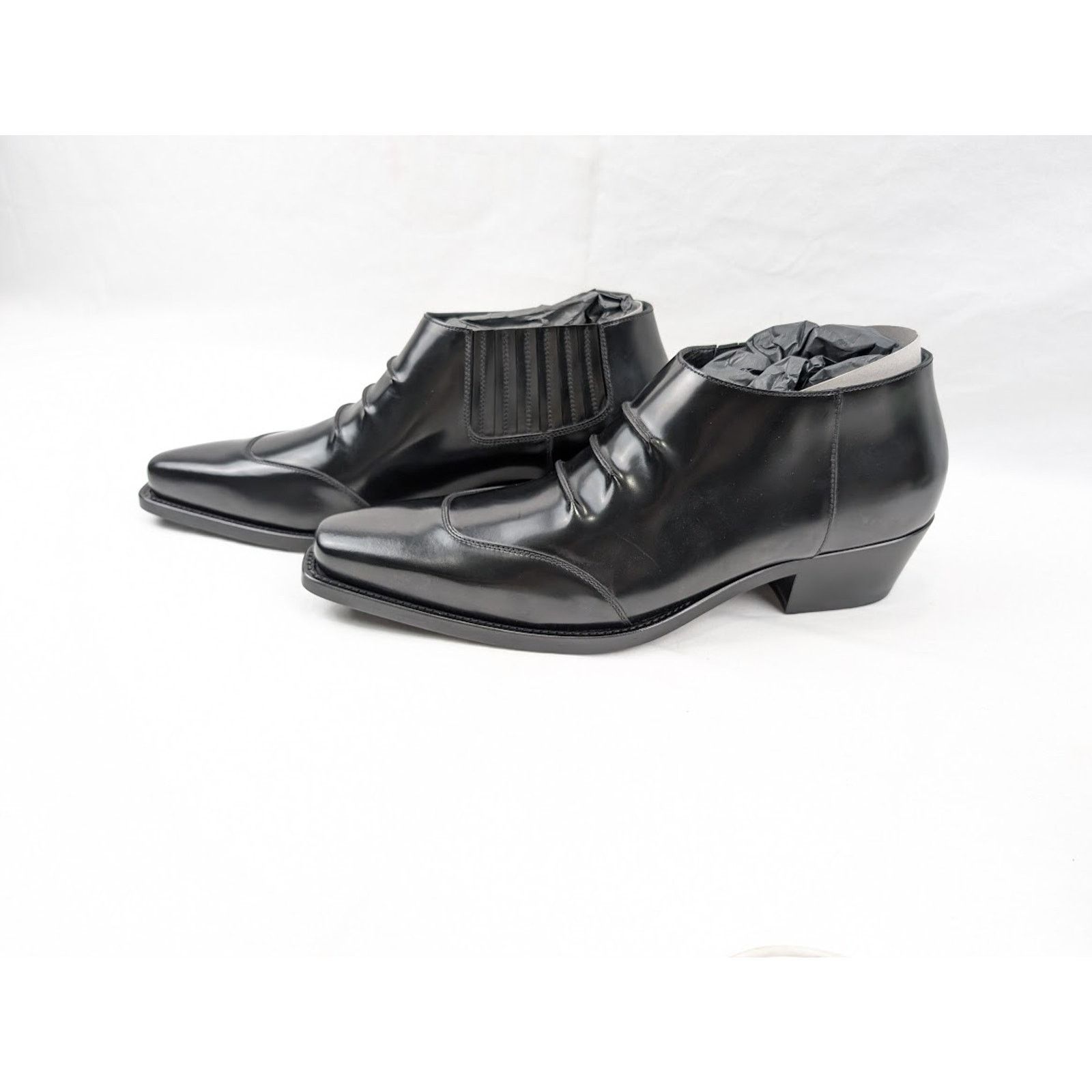 Givenchy o1rshd1 Show Cowboy Boots in Black Size US 10 / EU 43 - 11 Thumbnail