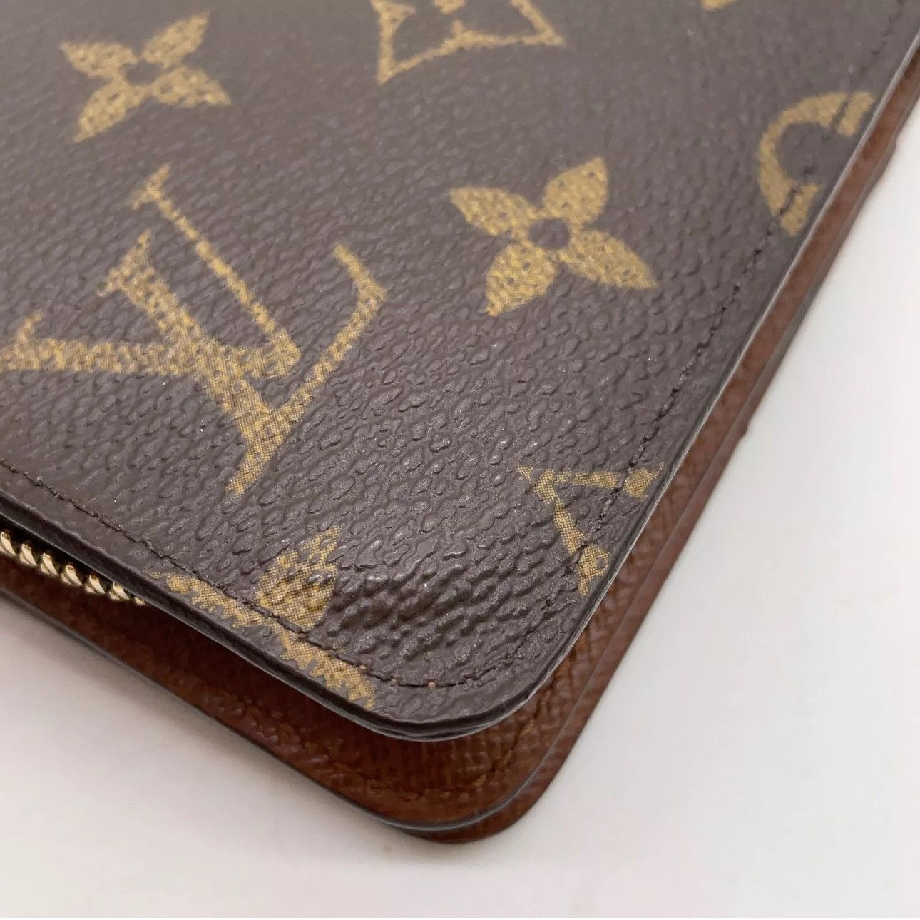 Louis Vuitton Auth Louis Vuitton Monogram Porte Papier Zip M61207 Wallet Size ONE SIZE - 11 Thumbnail