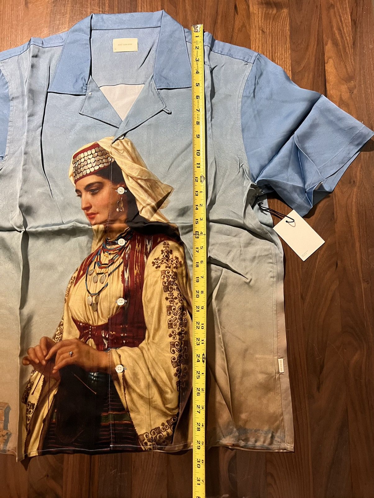 Aime Leon Dore Aime Leon Dore ALD Printed Leisure Shirt Greek Beauty XL Size US XL / EU 56 / 4 - 8 Thumbnail