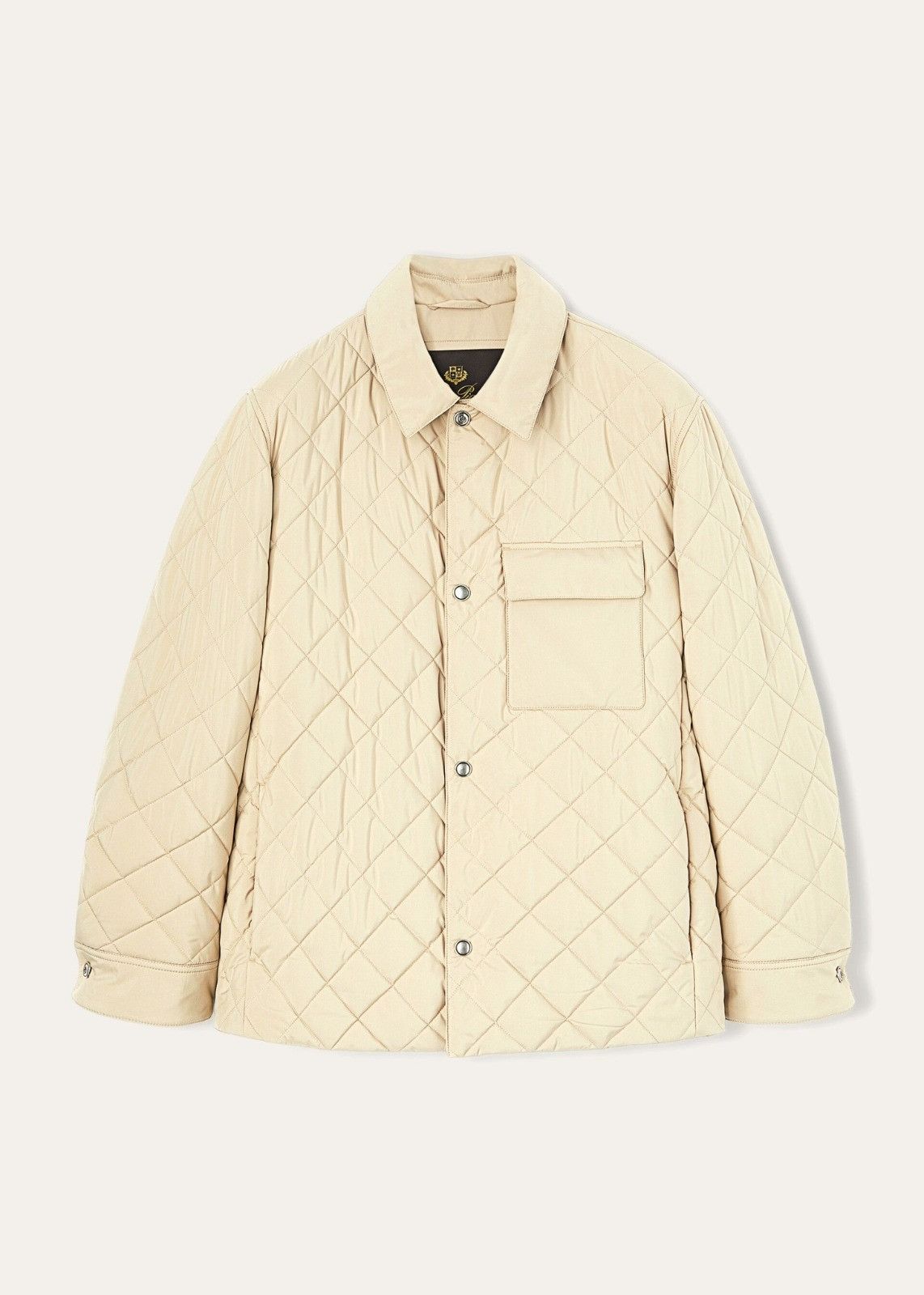 Loro Piana o1srvl11e1124 Quilted Windwish Jacket in Ivory Size US L / EU 52-54 / 3 - 1 Thumbnail