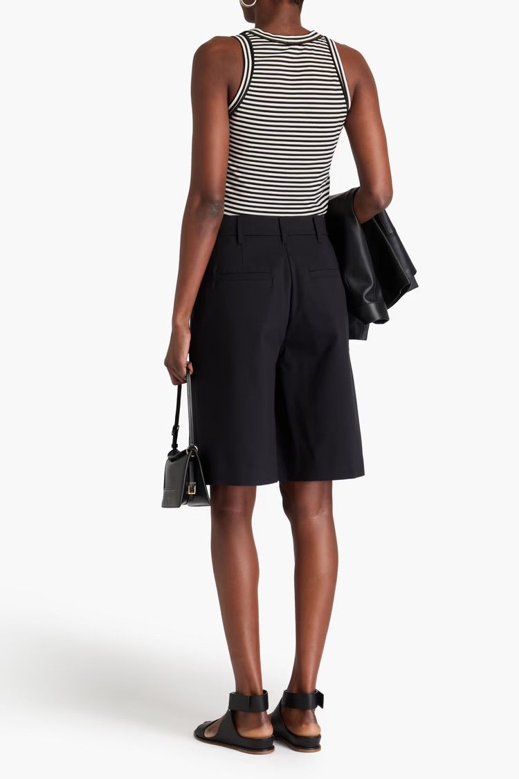 Brunello Cucinelli o1y0725 Short in Black Size 28" / US 6 / IT 42 - 3 Thumbnail