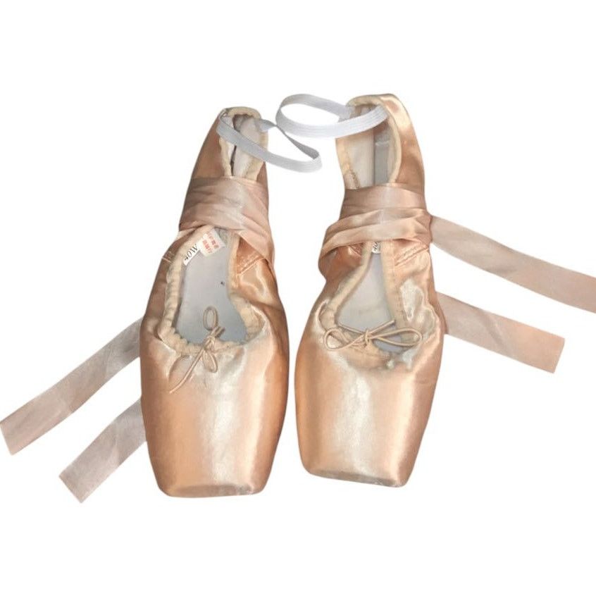 Other DayDance Ballet Pointe Dance Shoes Ribbon Ballerina Size 40 Size US 11 / IT 41 - 1 Thumbnail