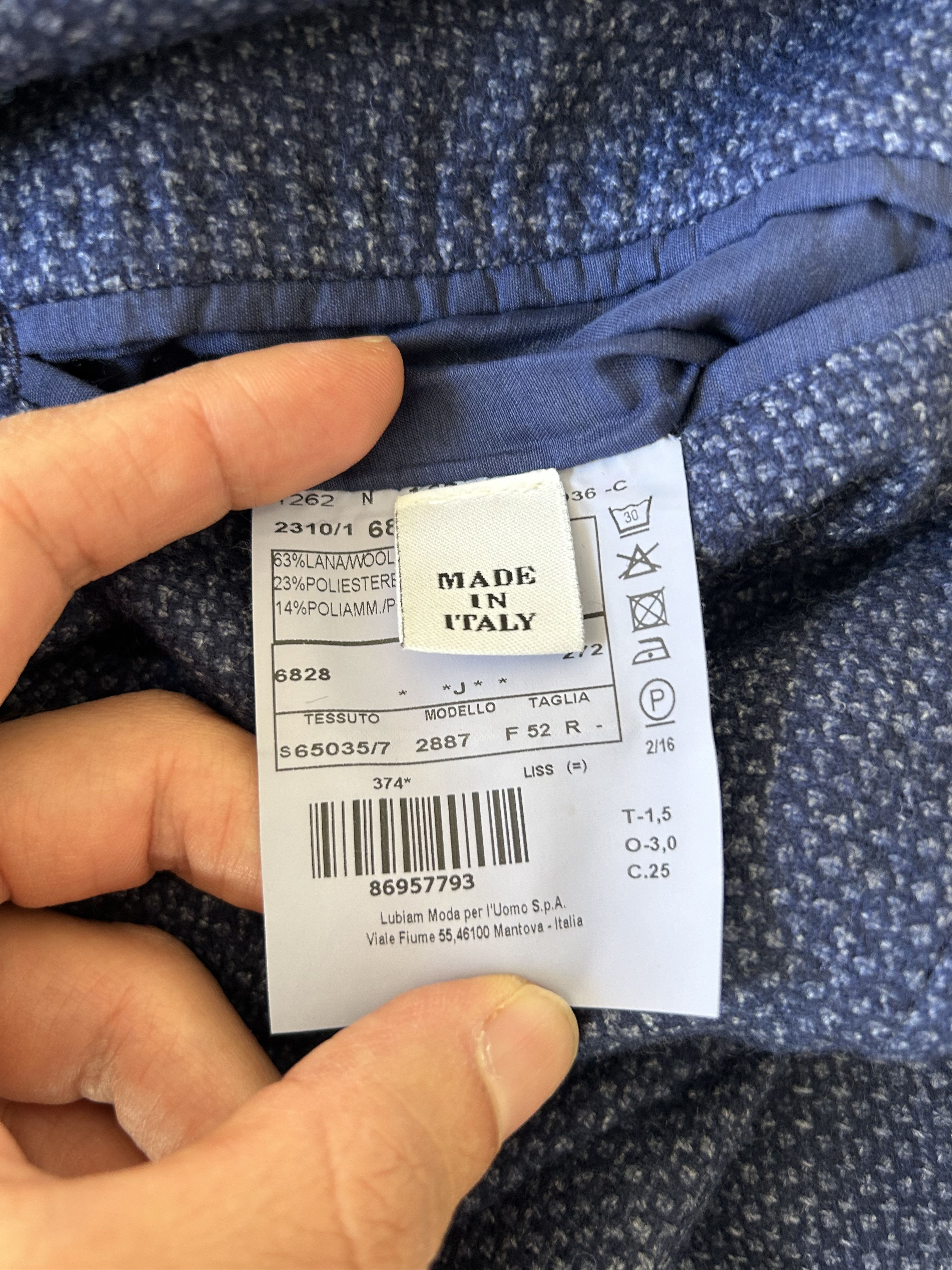 L.B.M. 1911 L.B.M. 1911 Tailored Blazer Limited Edition Size 52R - 4 Thumbnail