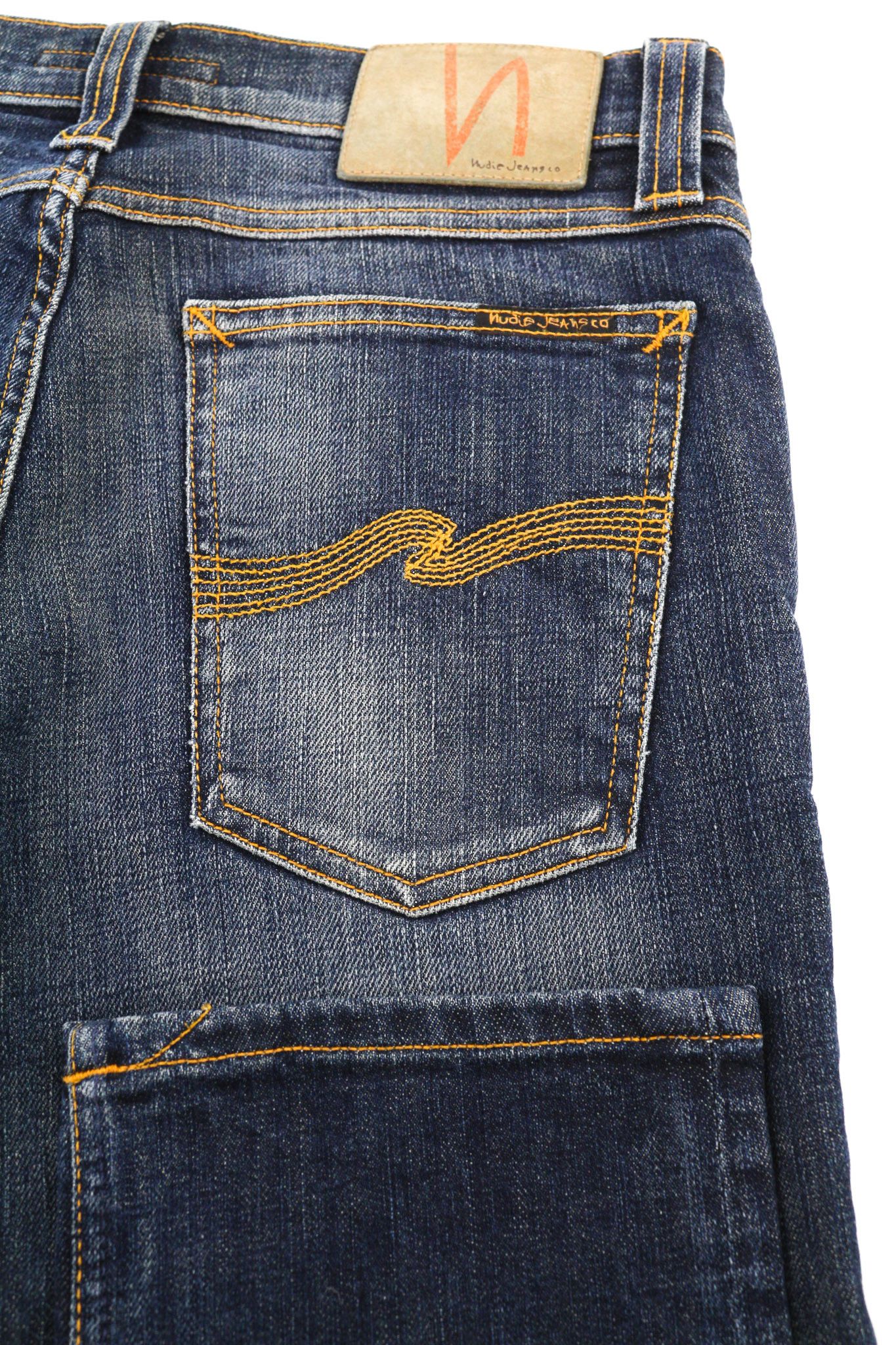 Nudie Jeans TUBE KELLY W28/L34 Midnight Blue Zip Washed Slim 81931 Size US 28 / EU 44 - 5 Thumbnail