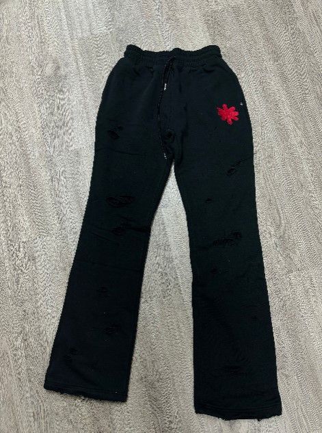 LOSTSHDWS LOSTSHDWS Double Layered Classic Black & Red Sweats Size US 36 / EU 52 - 1 Preview
