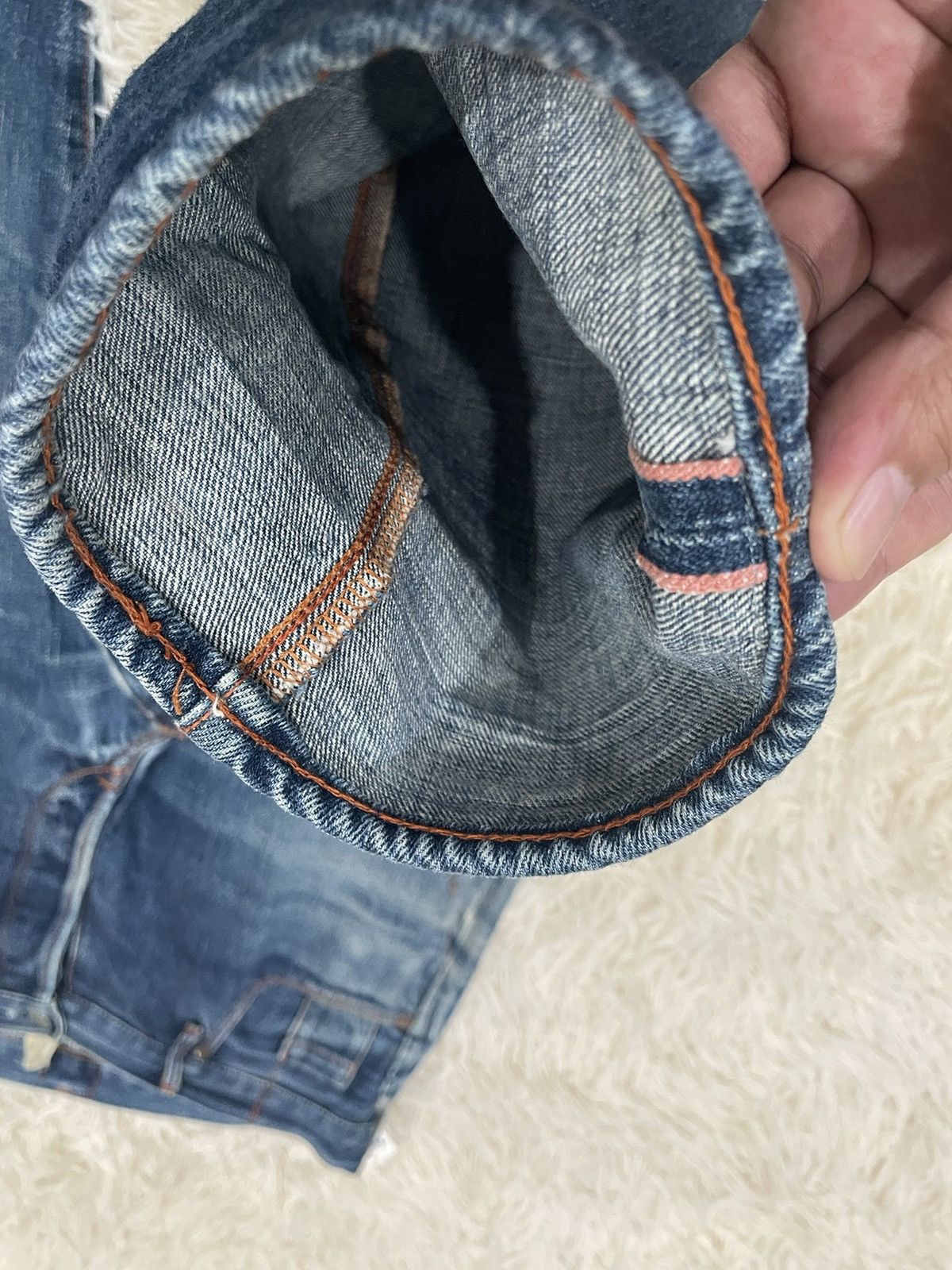 KATO Buy Now‼️Distressed Kato Selvedge Denim (KUR-01) Size US 30 / EU 46 - 9 Thumbnail