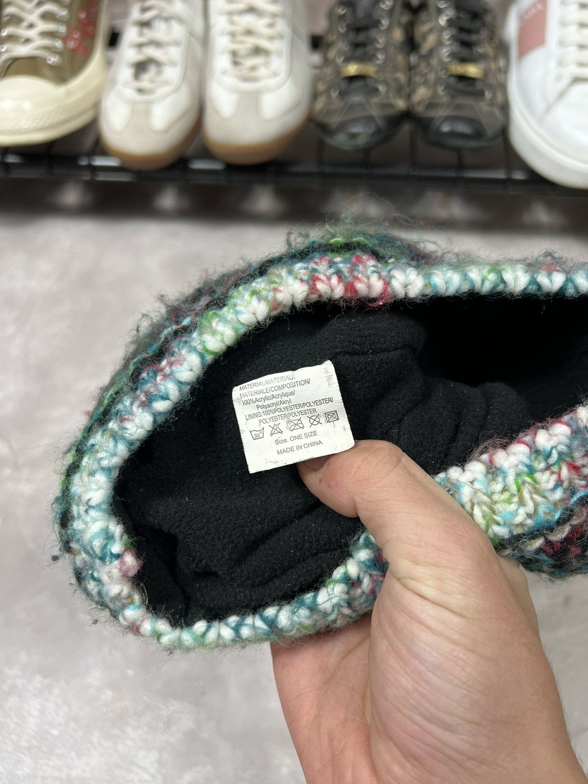 Vintage Vintage Avantgarde Missoni Style Knit Hat Size ONE SIZE - 5 Thumbnail
