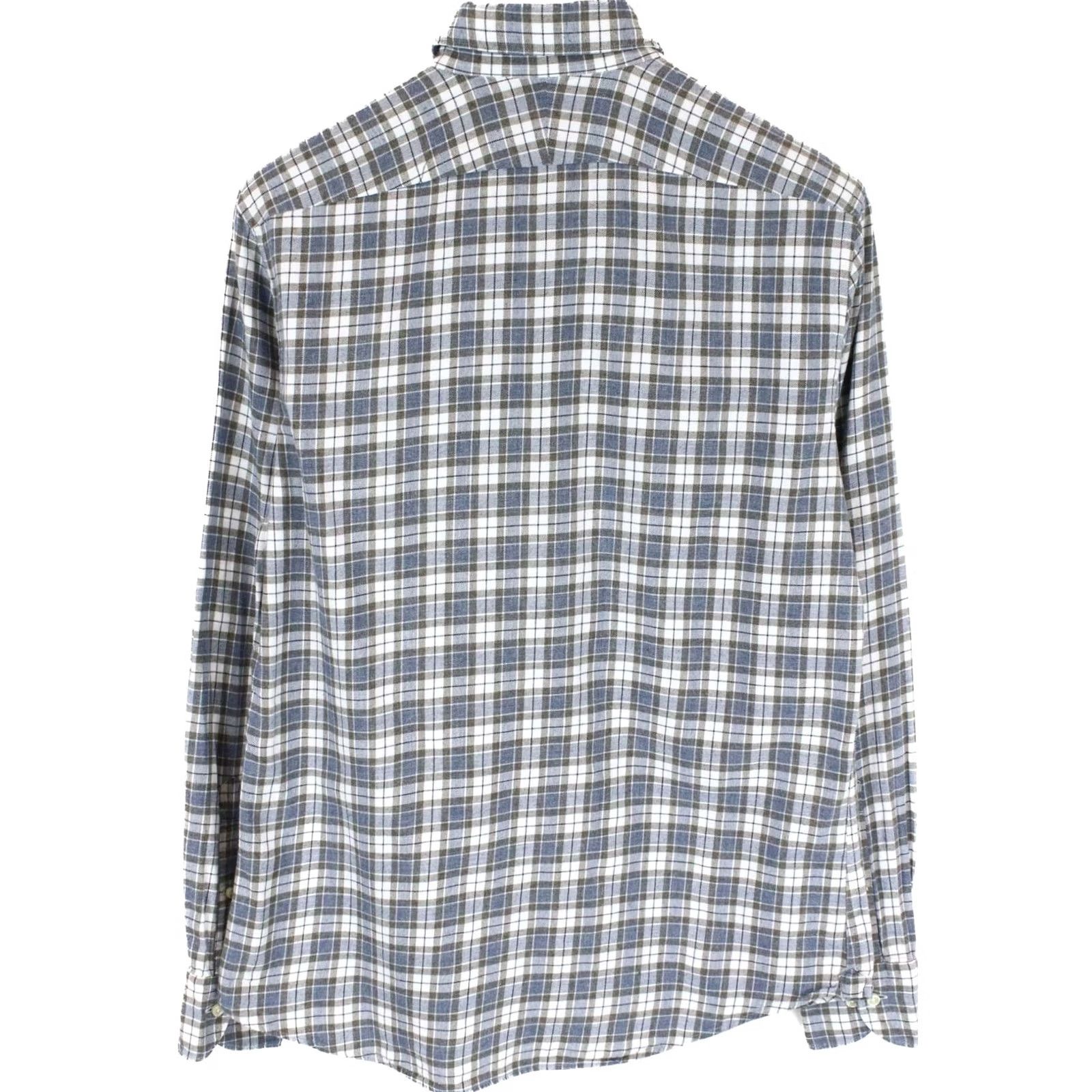 Suitsupply Suitsupply Egyptian Cotton Slim Fit Shirt Men 40 / 15 3/4 Plaid Button-Up Shirt Slim Fit Mens Plaid Cotton Slim Fit Shirt Size US L / EU 52-54 / 3 - 2 Thumbnail