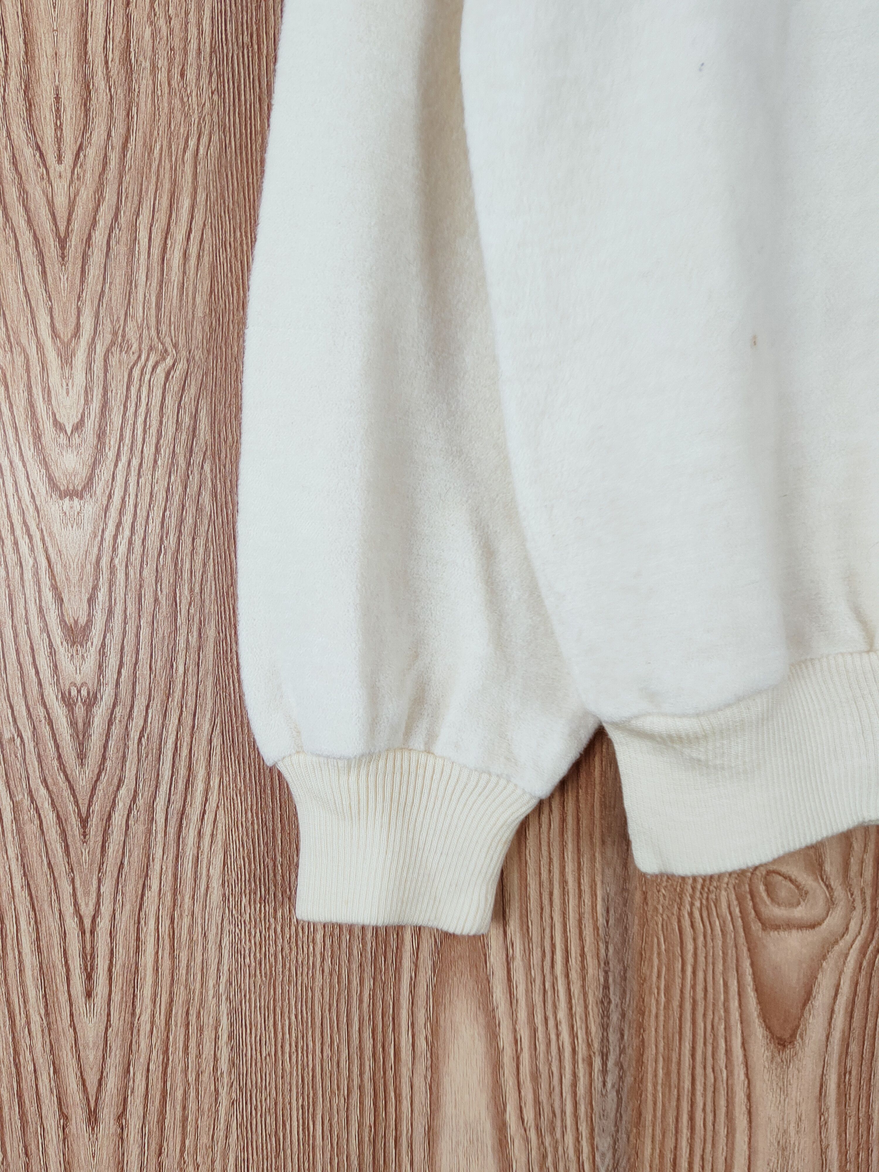 Vintage Shot Arrow Ivory Knitwear Sweatshirts #W758 Size US M / EU 48-50 / 2 - 4 Thumbnail
