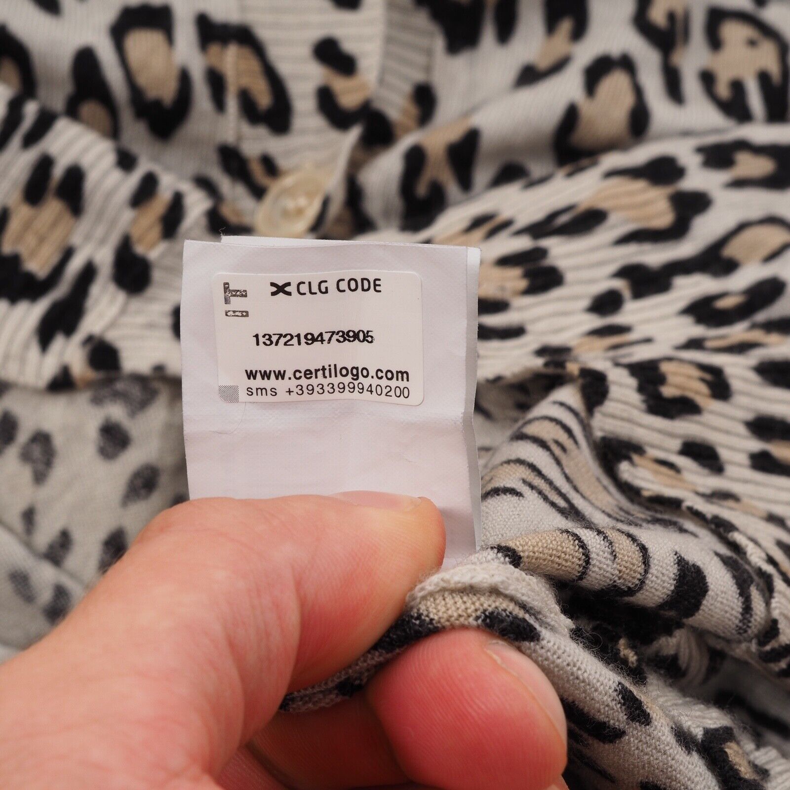 Roberto Cavalli Roberto Just Cavalli Animal Print Wool Long Sweater Cardigan Size M / US 6-8 / IT 42-44 - 8 Thumbnail