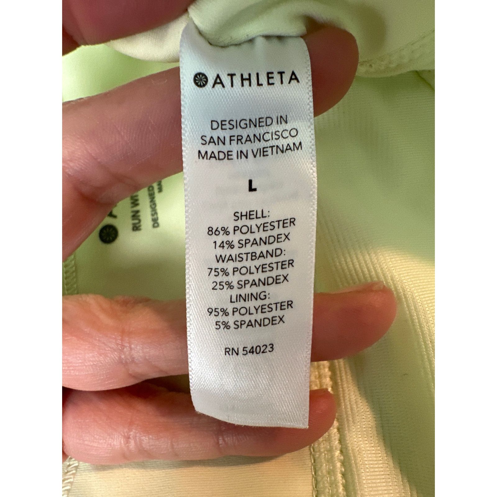 Athleta Athleta yellow pull on running duo shorts size Large Size 38" / US 16 / IT 52 - 4 Thumbnail