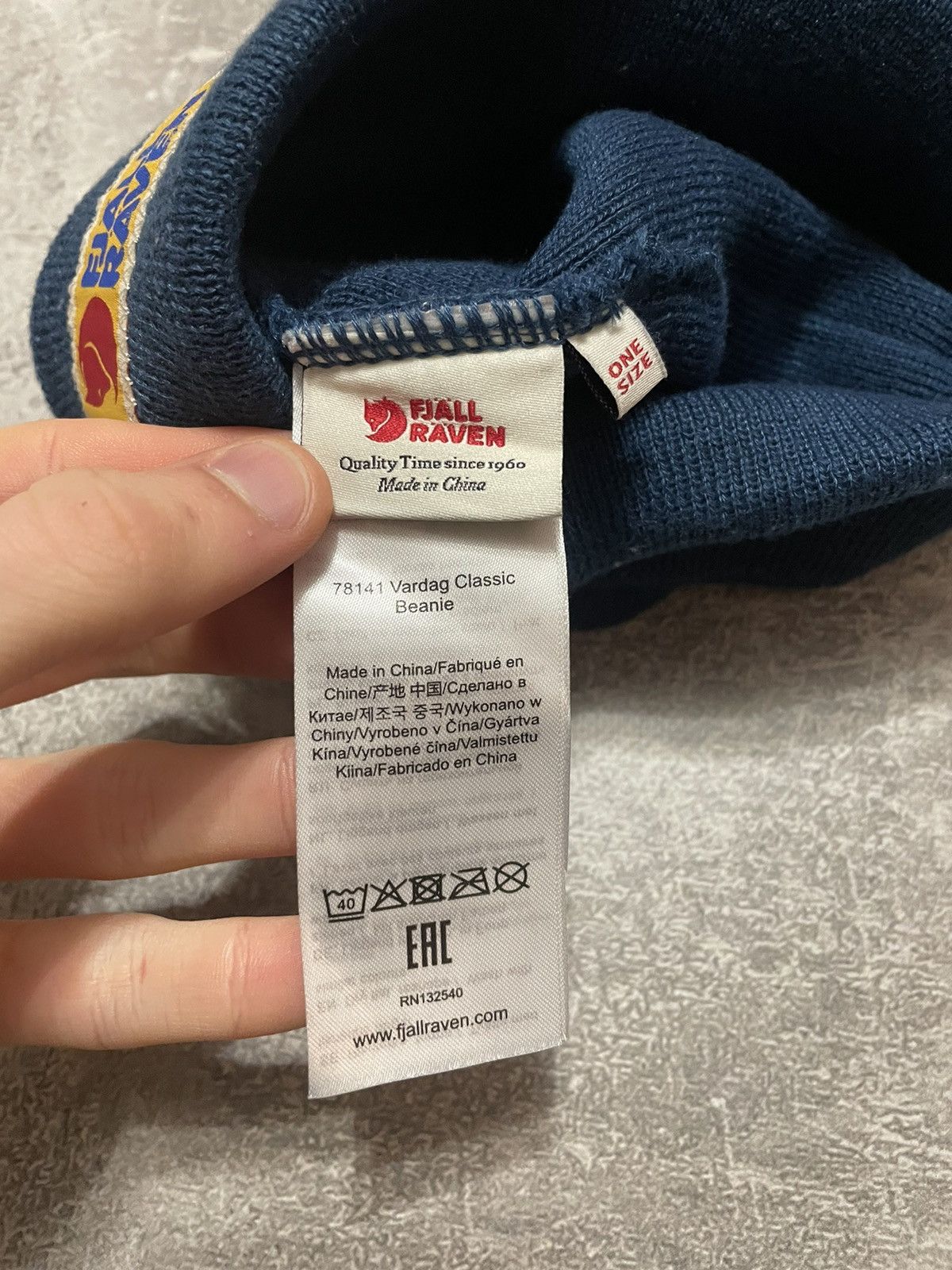 Fjallraven New Vintage Fjall Raven Beanie Hat Size ONE SIZE - 5 Thumbnail