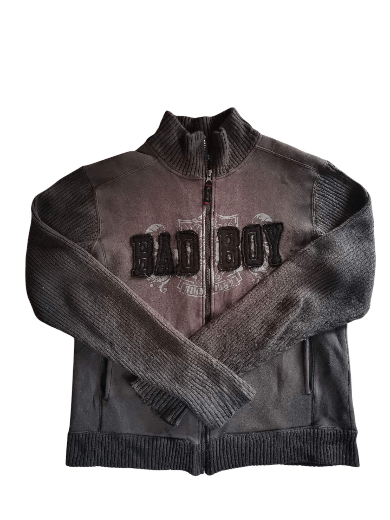 Designer × Vintage Vintage Bad Boy California USA Zipper Sweater Size US L / EU 52-54 / 3 - 1 Thumbnail