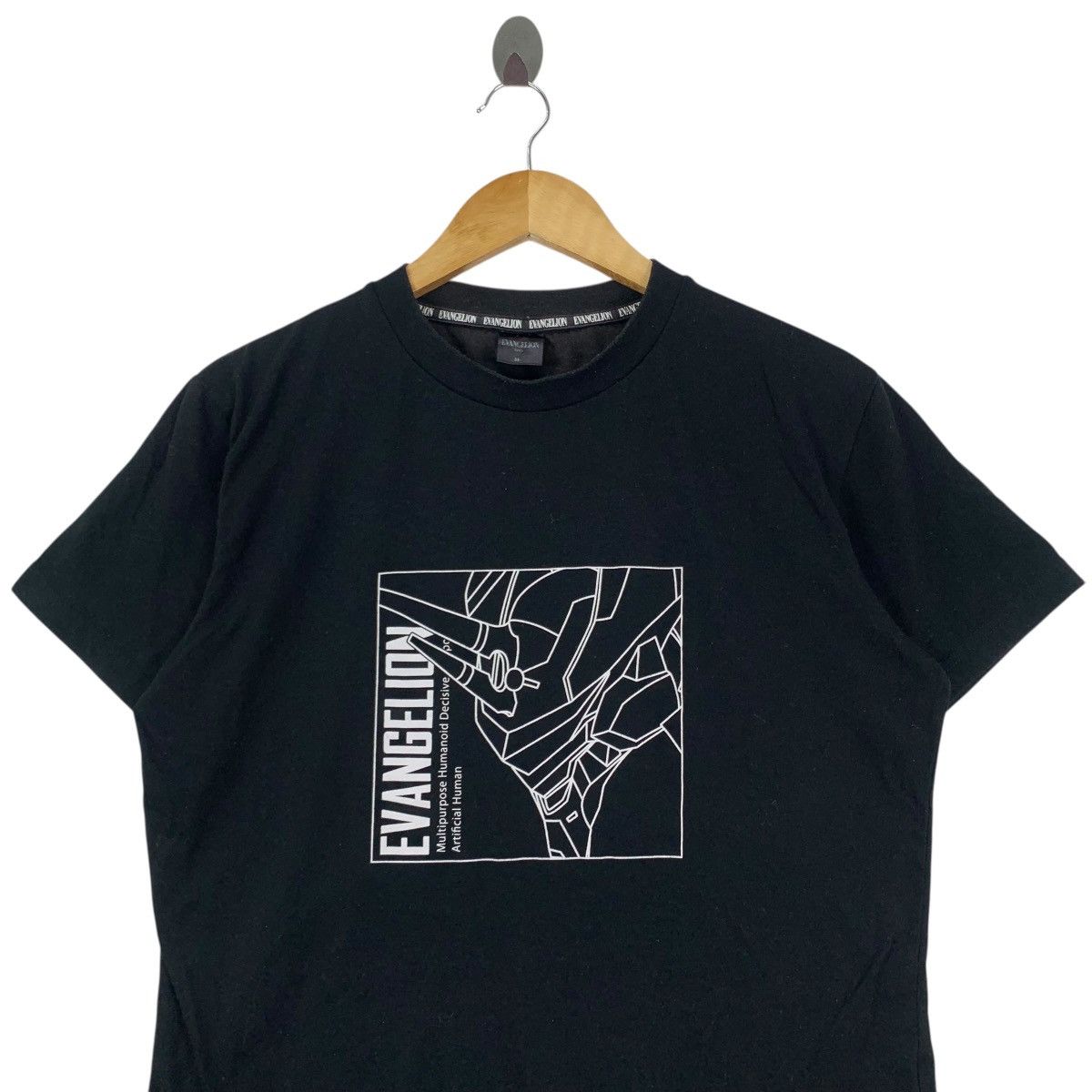 Vintage NEON GENESIS EVANGELION Anime Eva Short Sleeve Tshirt Size US M / EU 48-50 / 2 - 2 Thumbnail